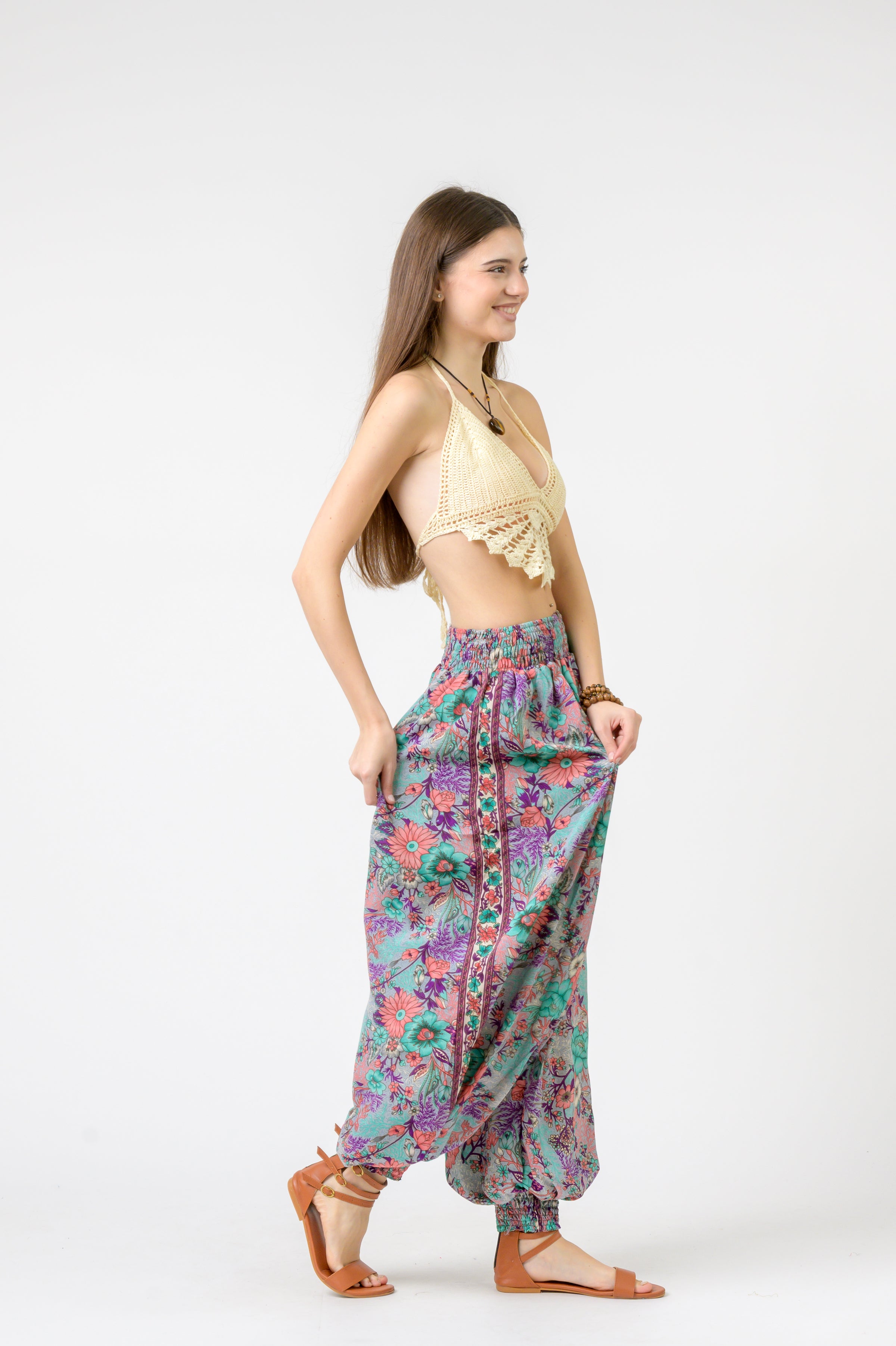 Printed Boho Pants