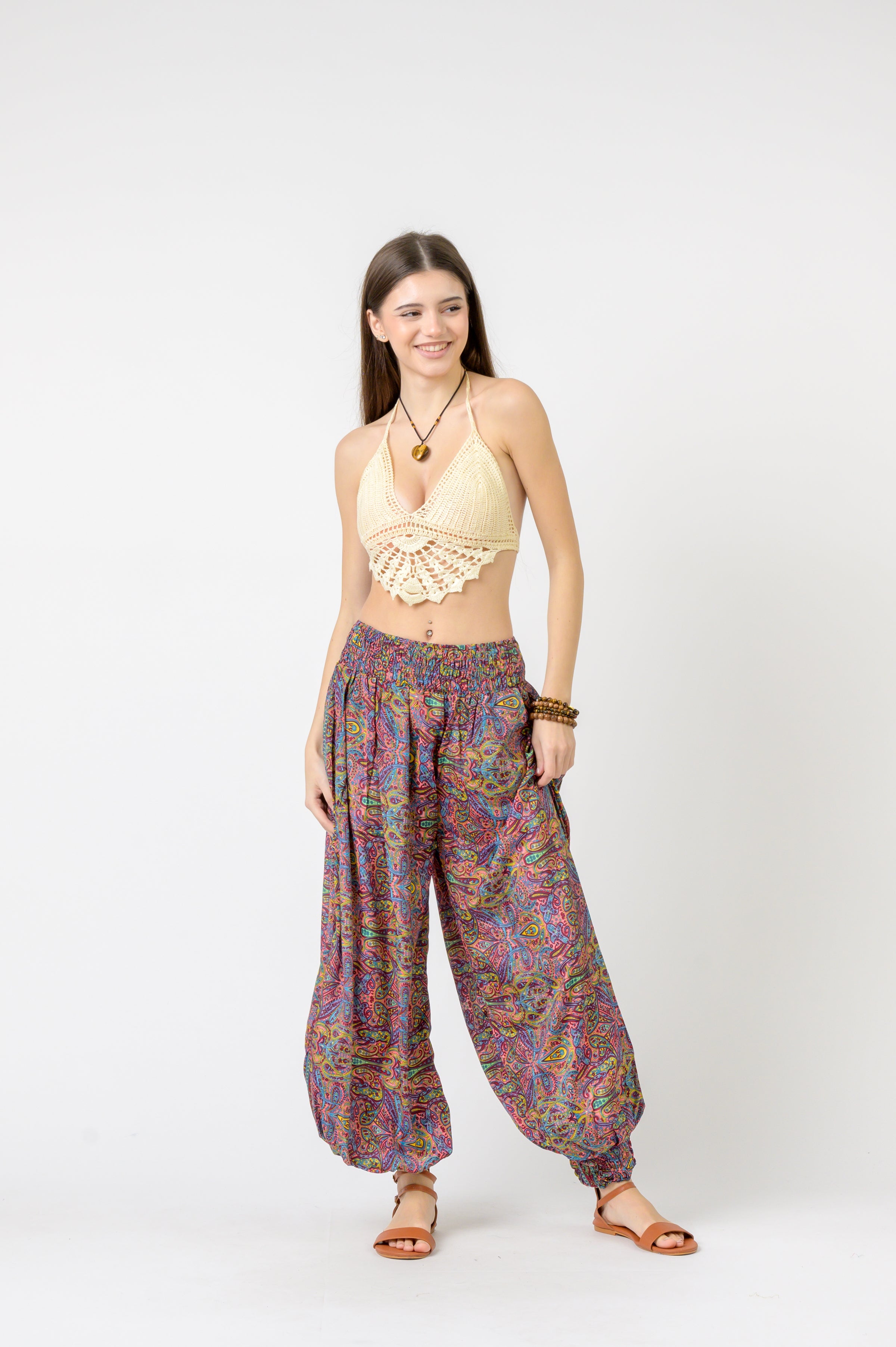 Printed Boho Pants