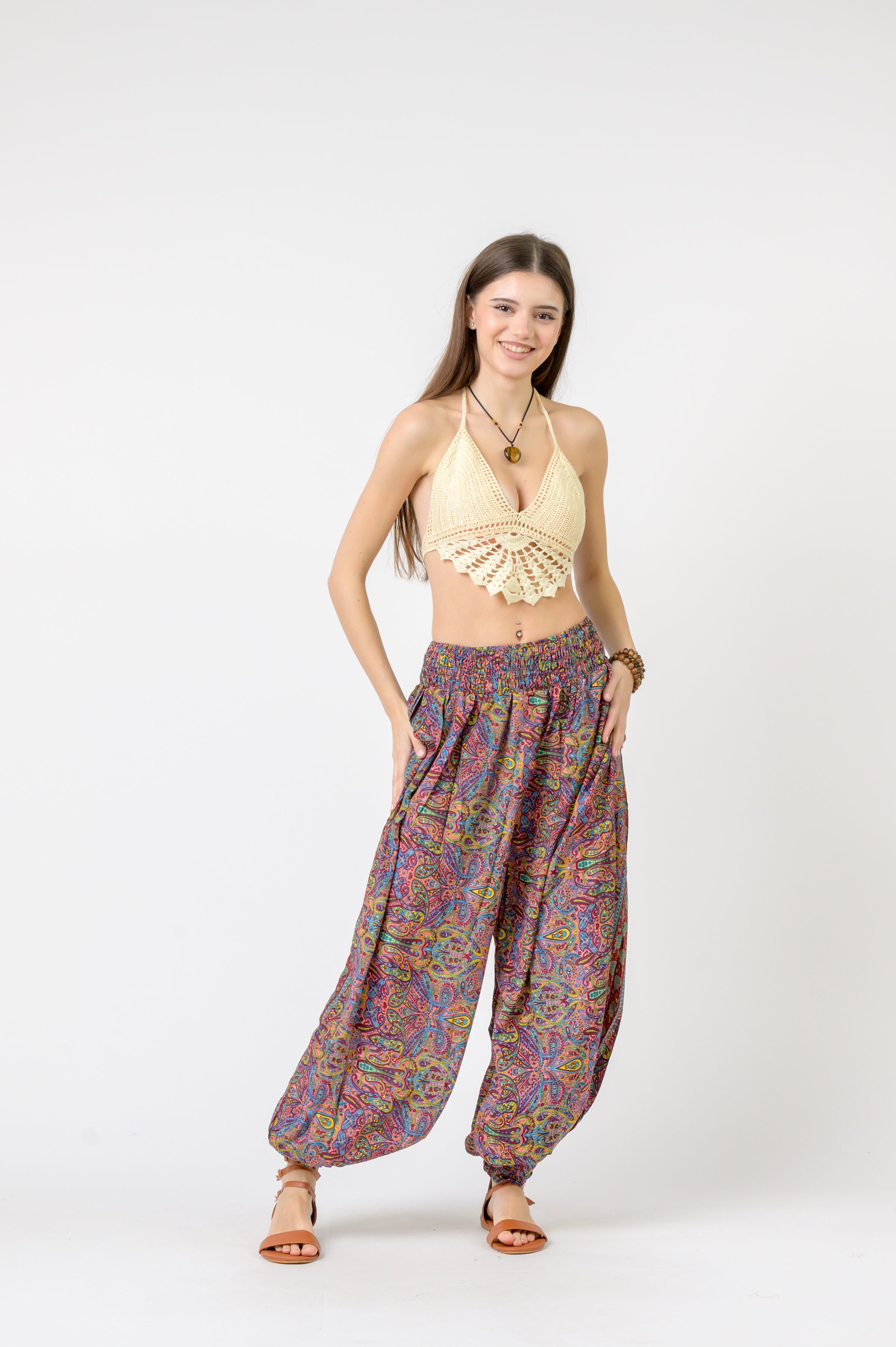 Printed Boho Pants