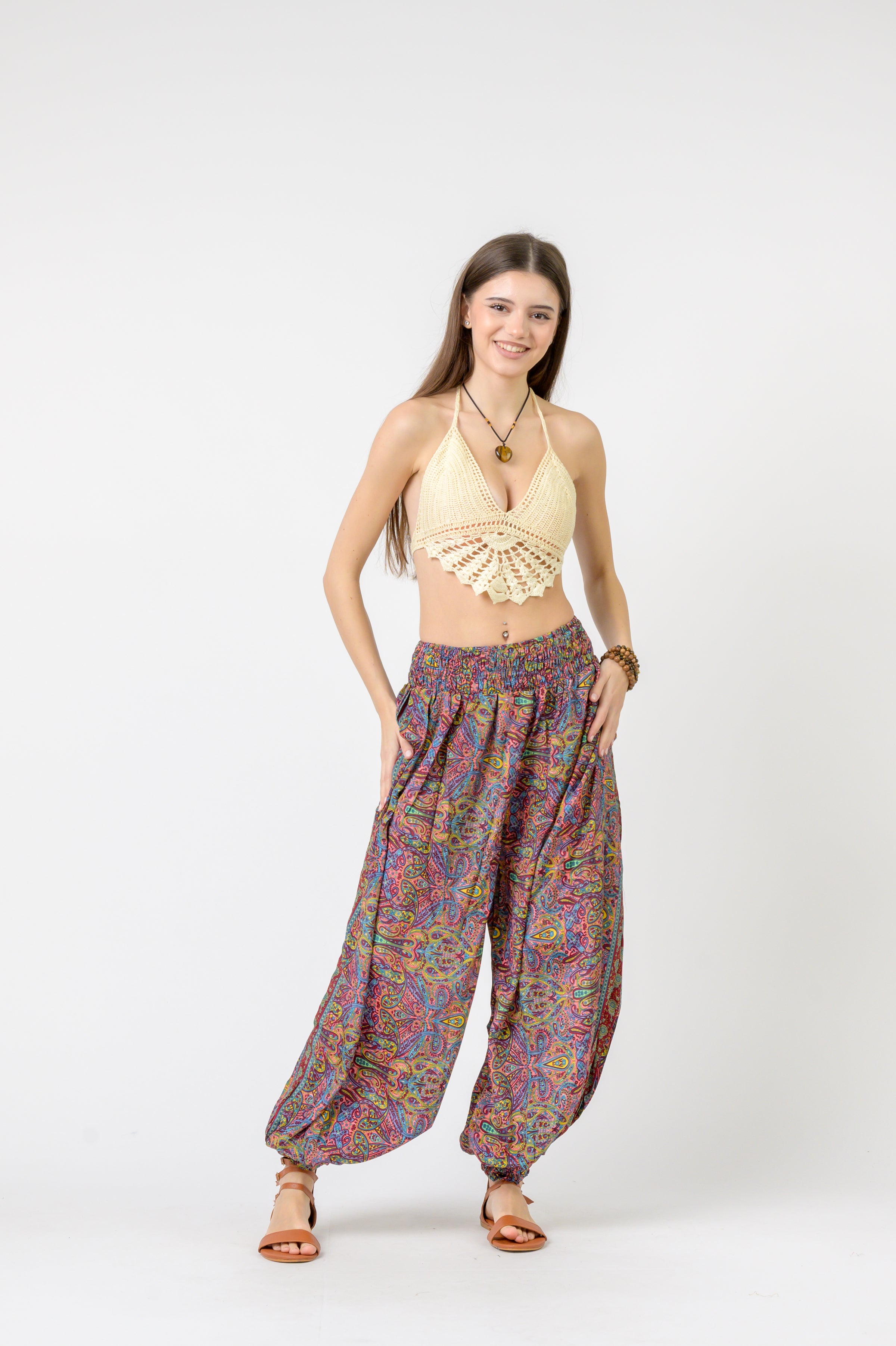 Printed Boho Pants