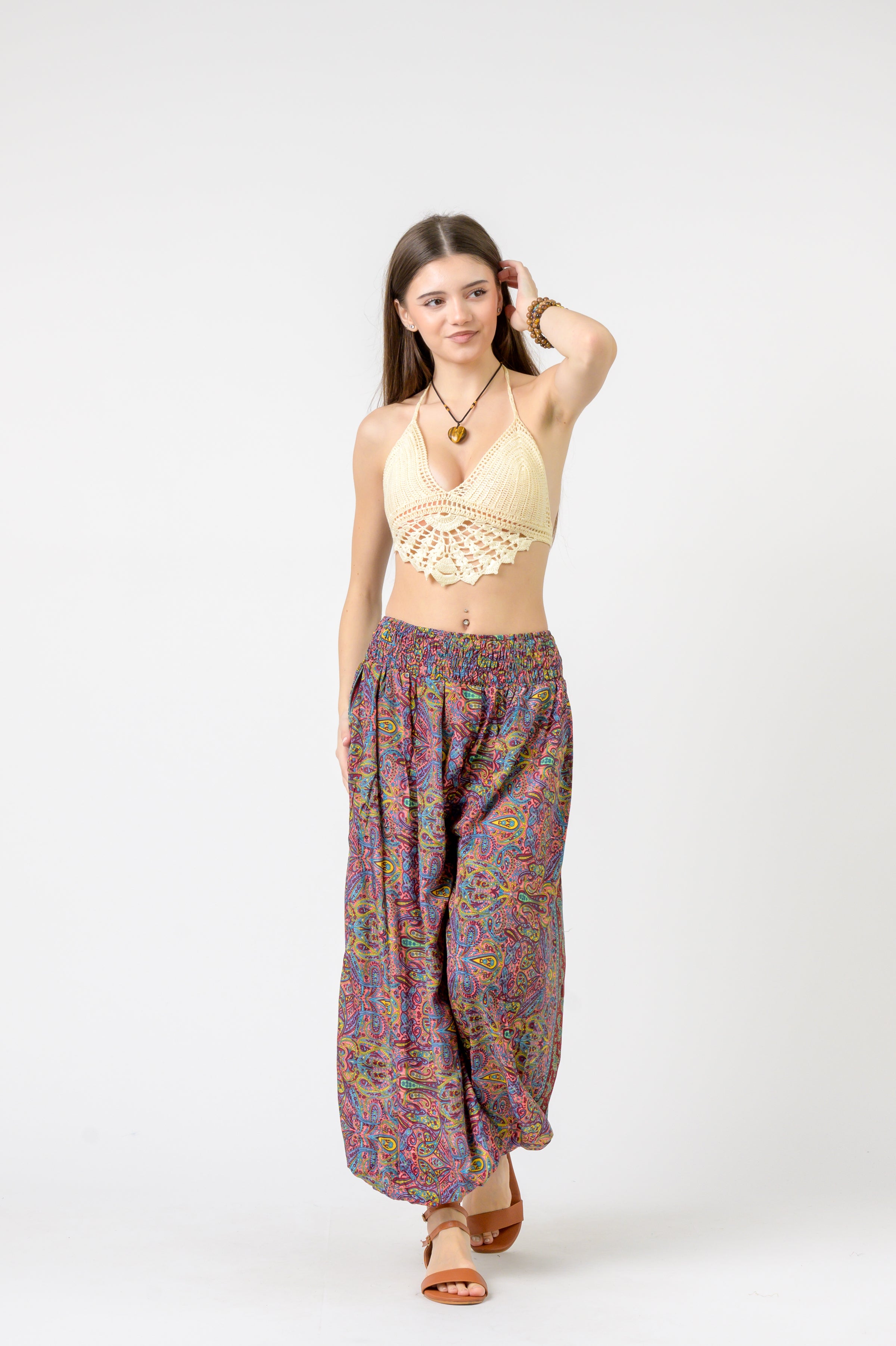 Printed Boho Pants