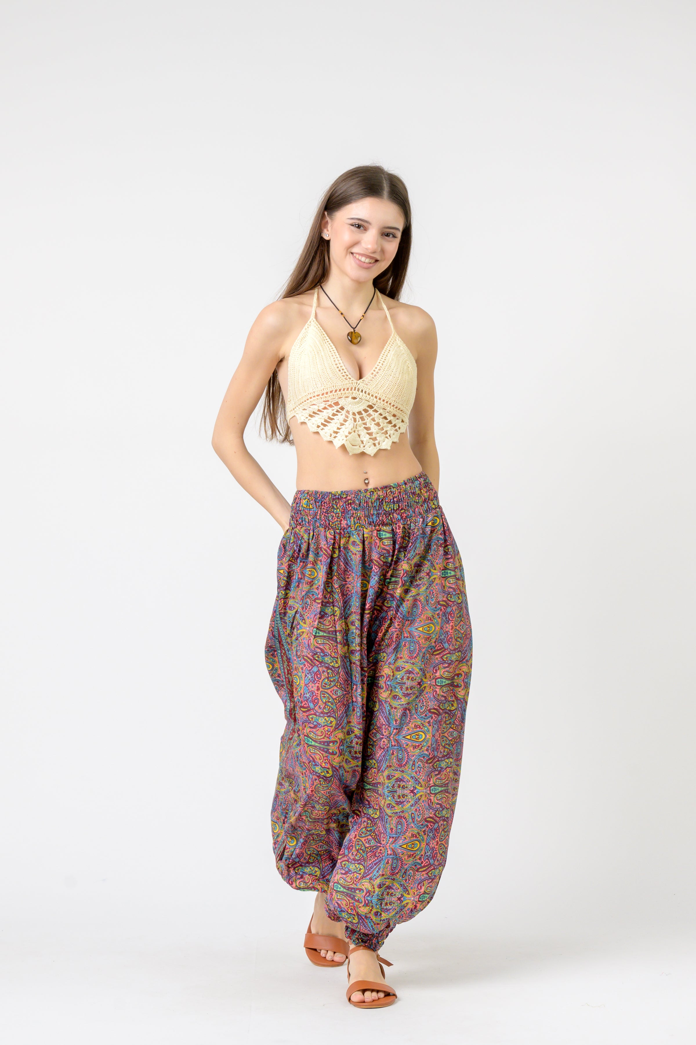 Printed Boho Pants