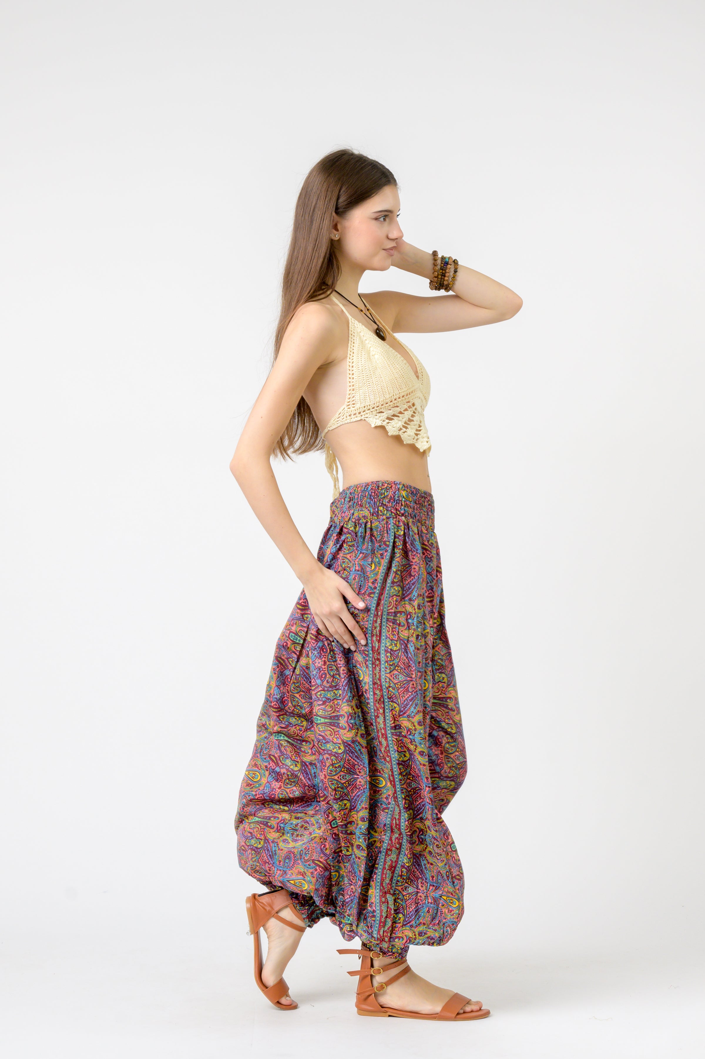 Printed Boho Pants