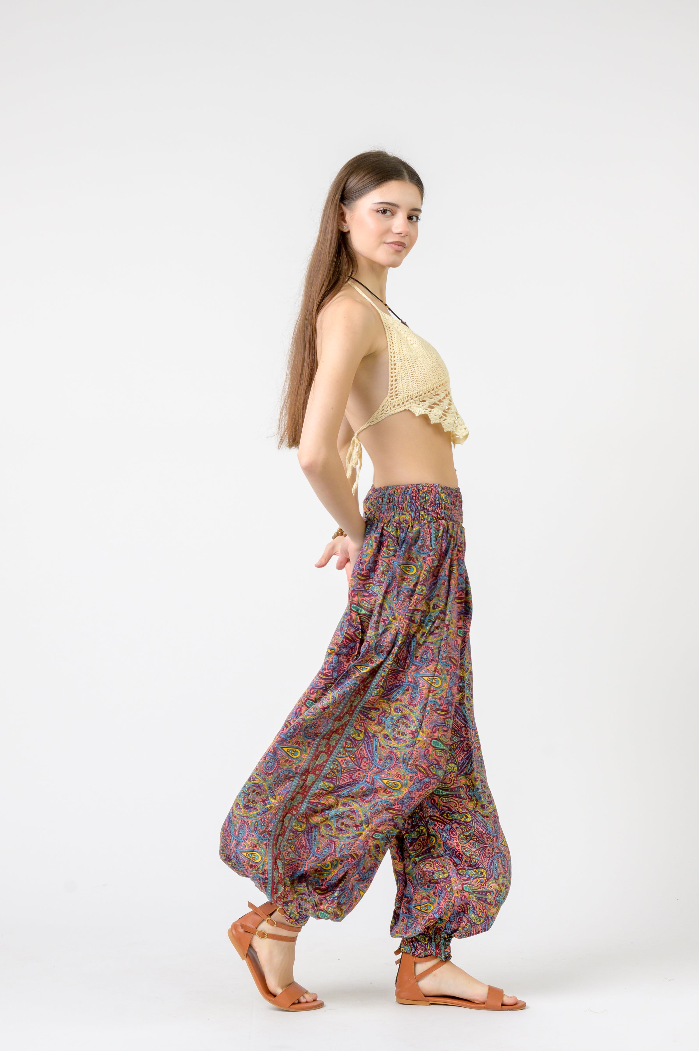Printed Boho Pants