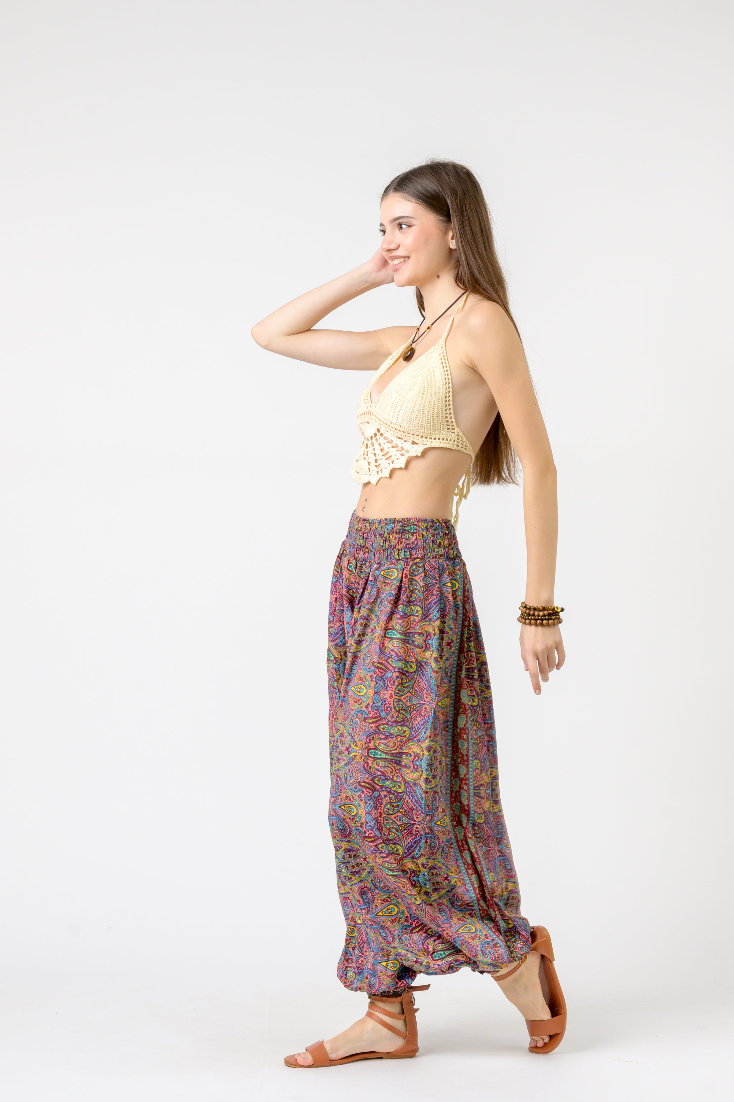 Printed Boho Pants