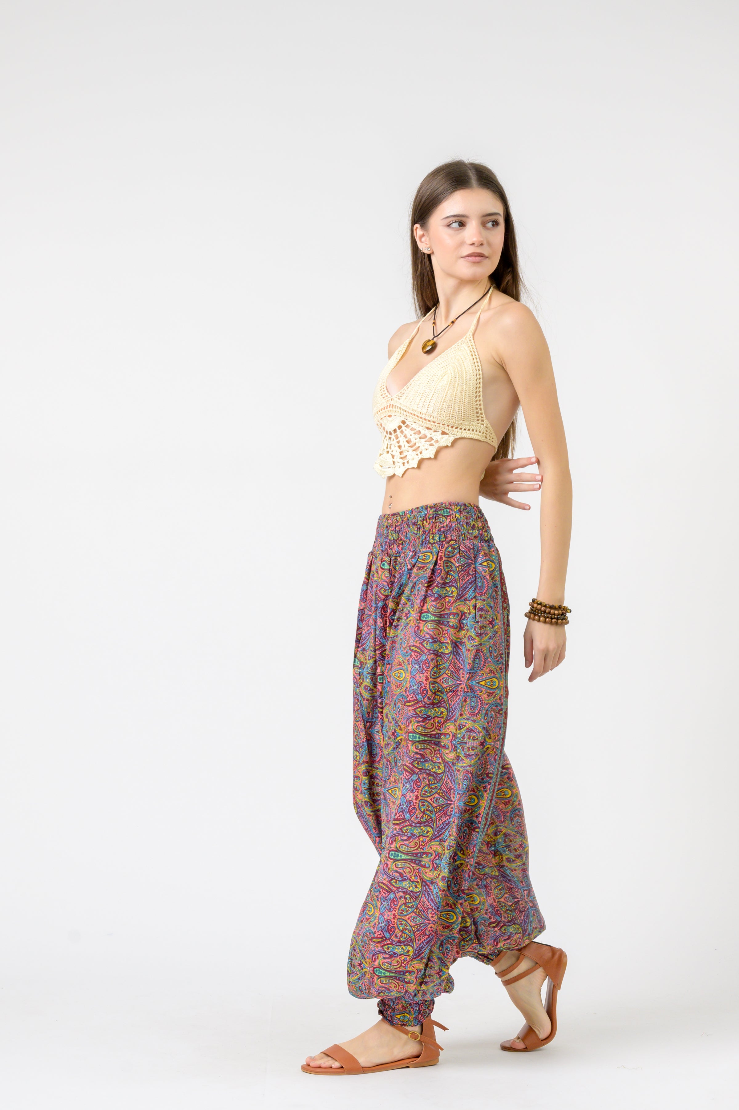 Printed Boho Pants
