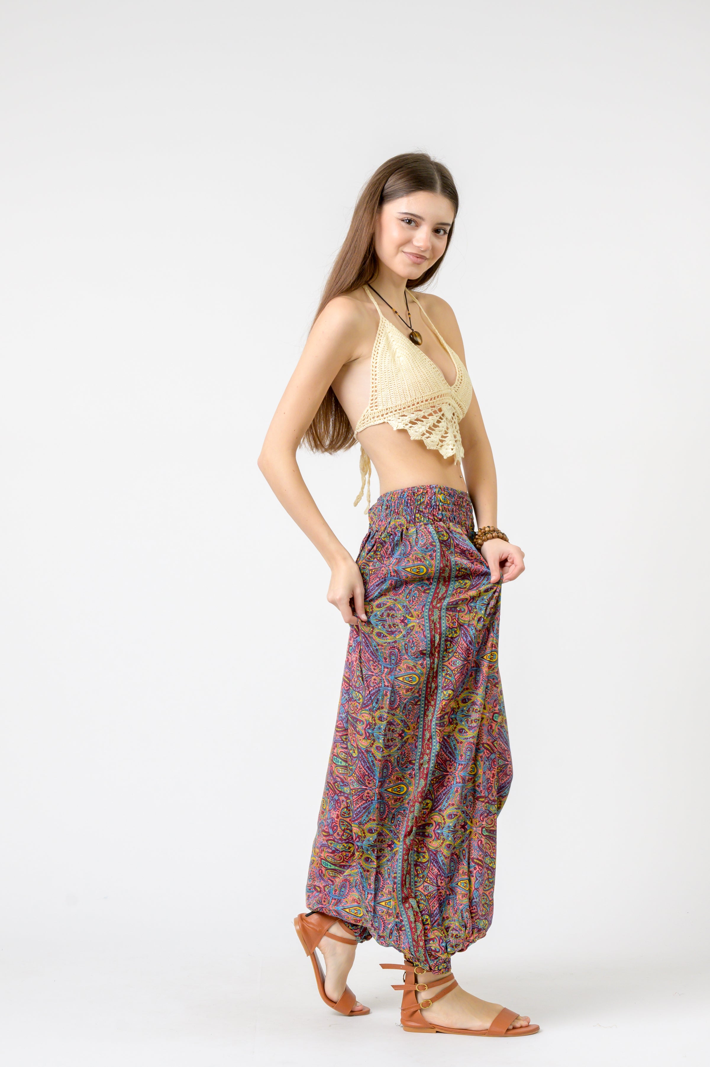 Printed Boho Pants