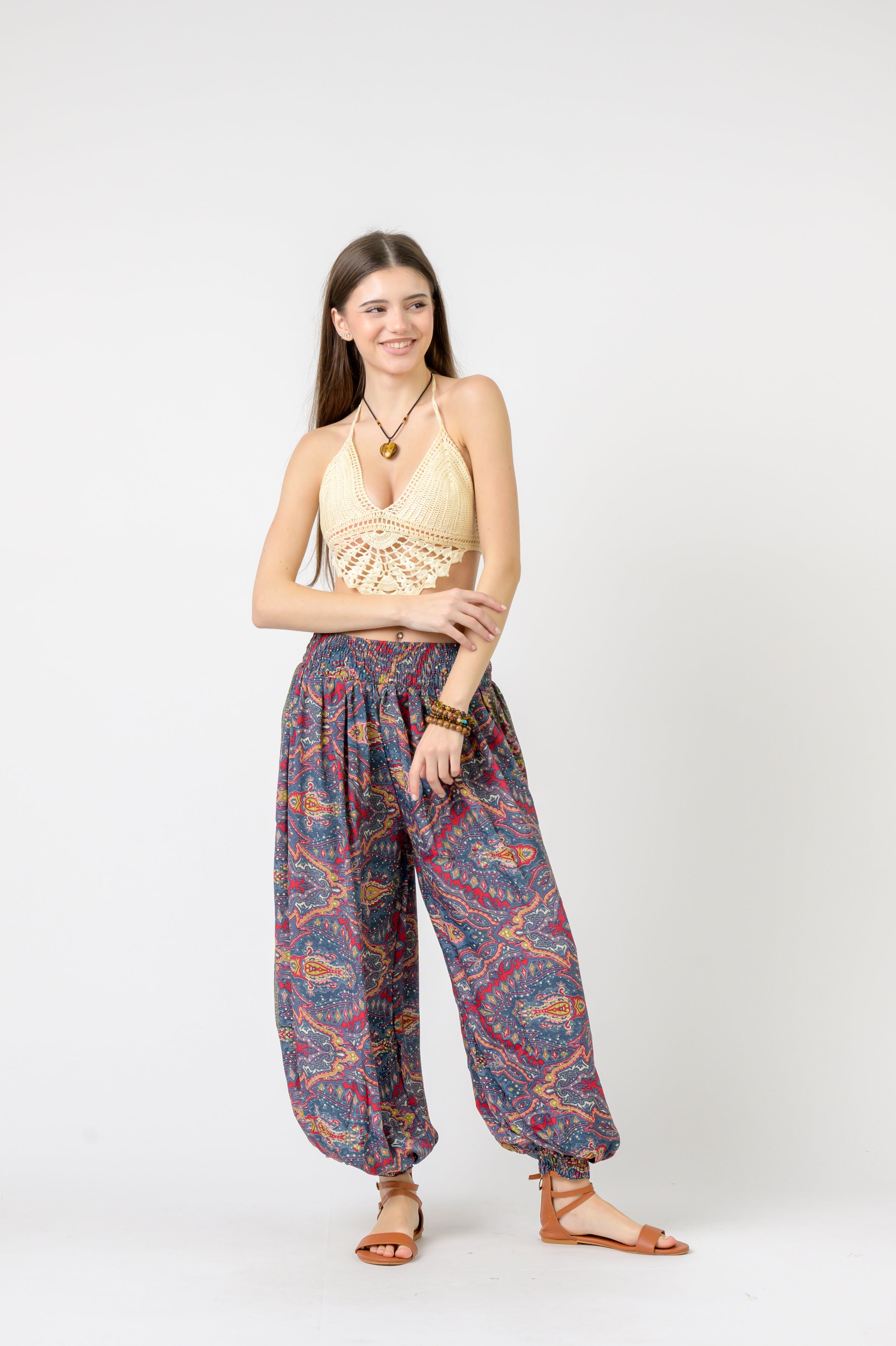 Printed Boho Pants