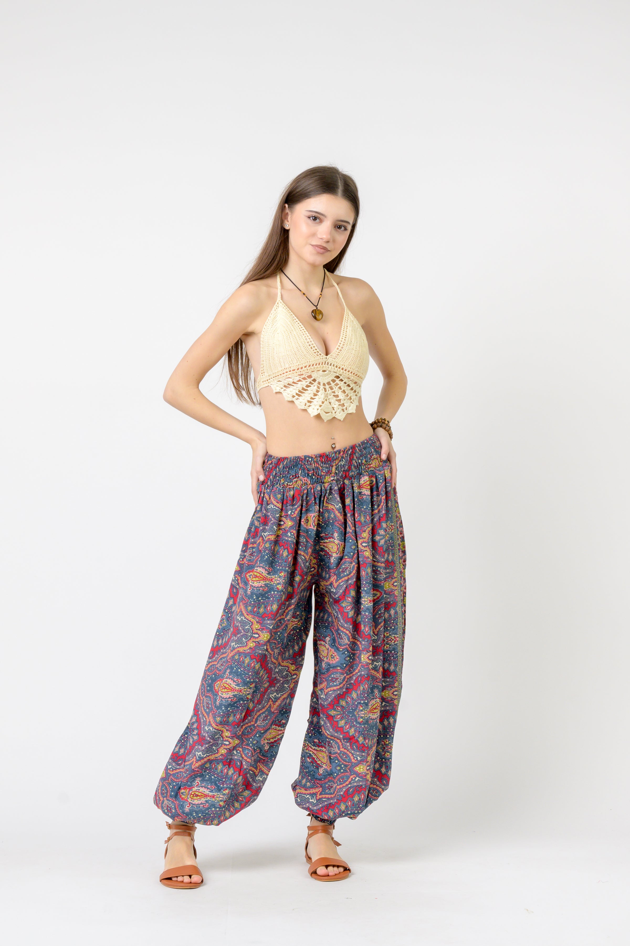 Printed Boho Pants