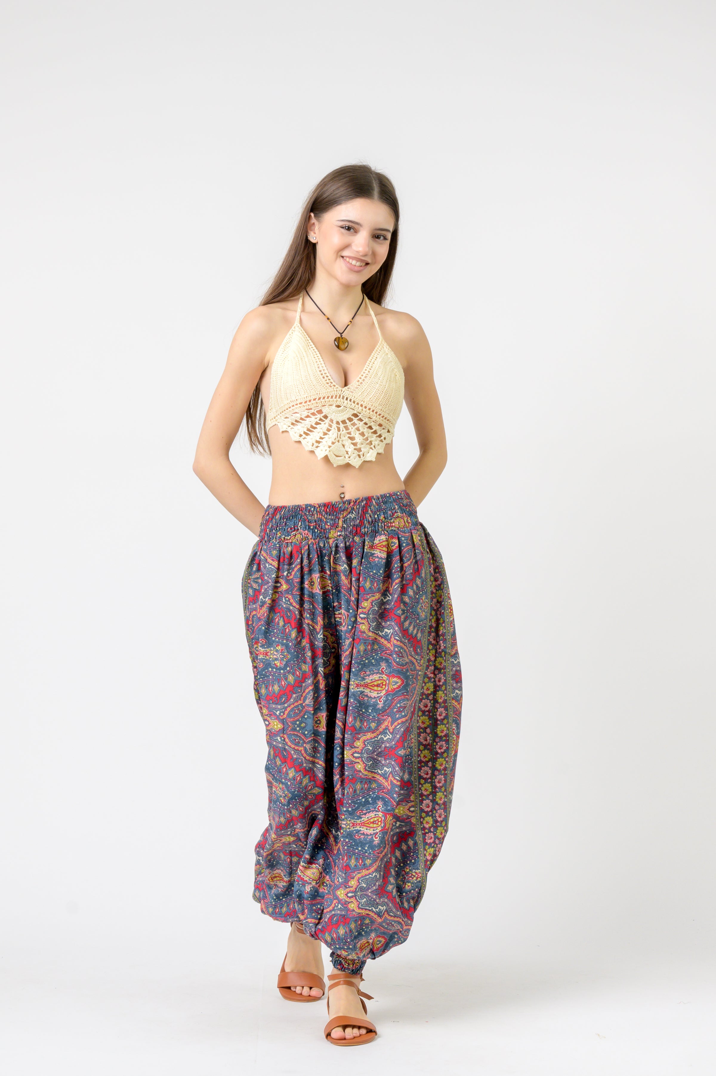 Printed Boho Pants