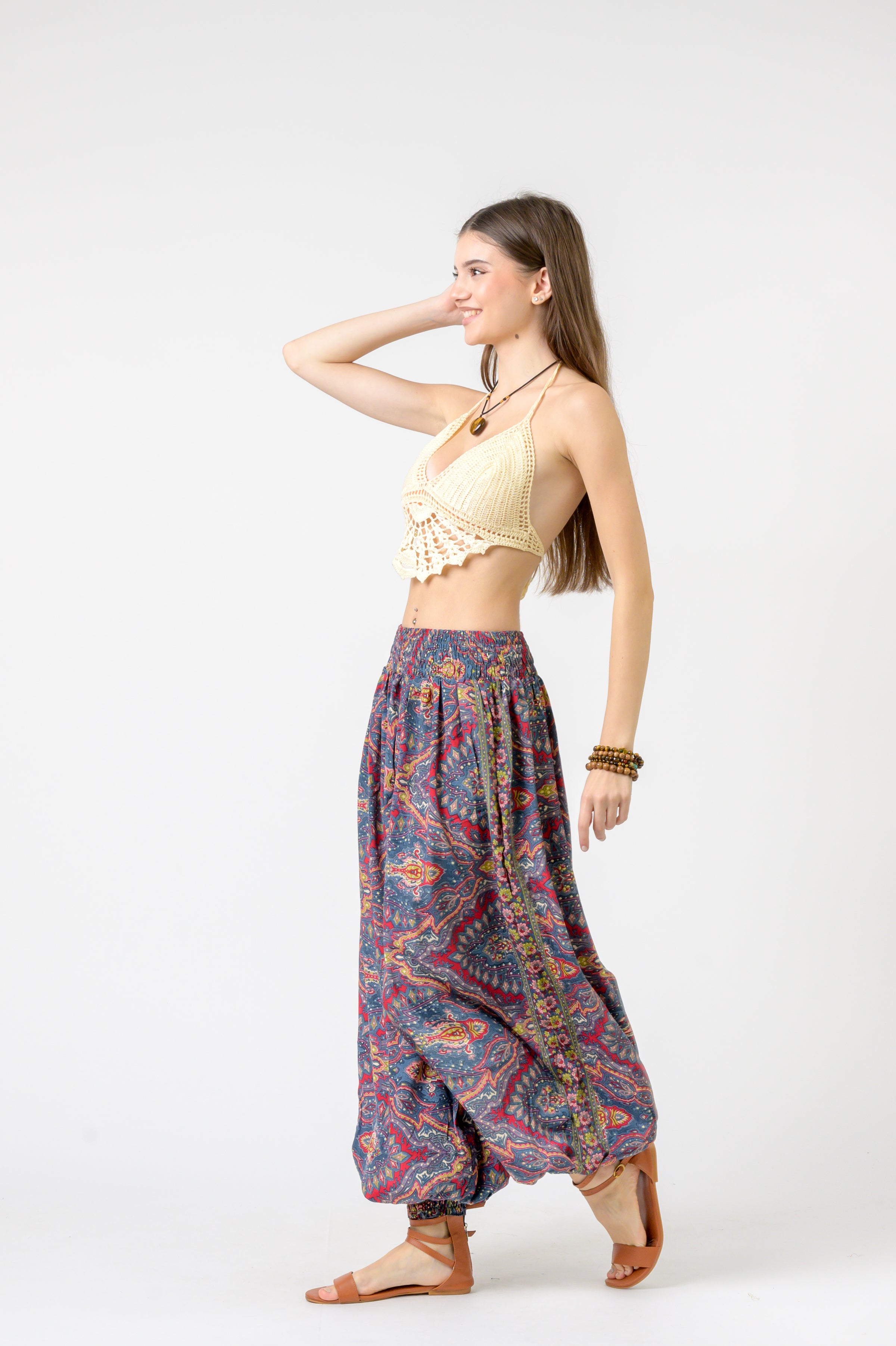 Printed Boho Pants