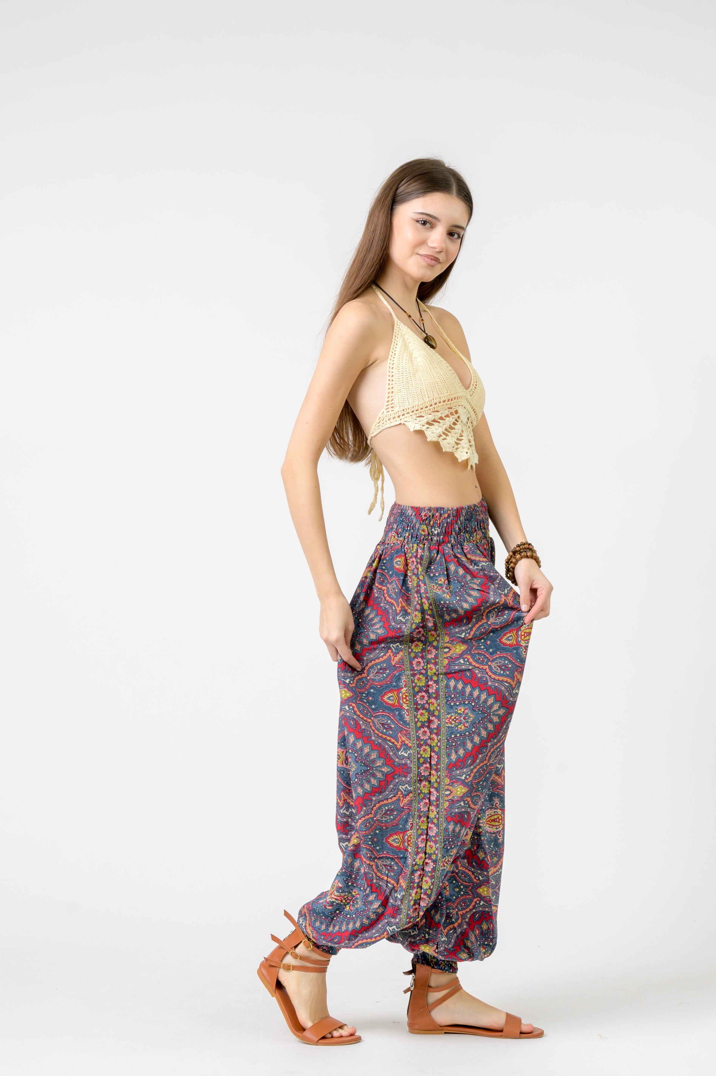 Printed Boho Pants