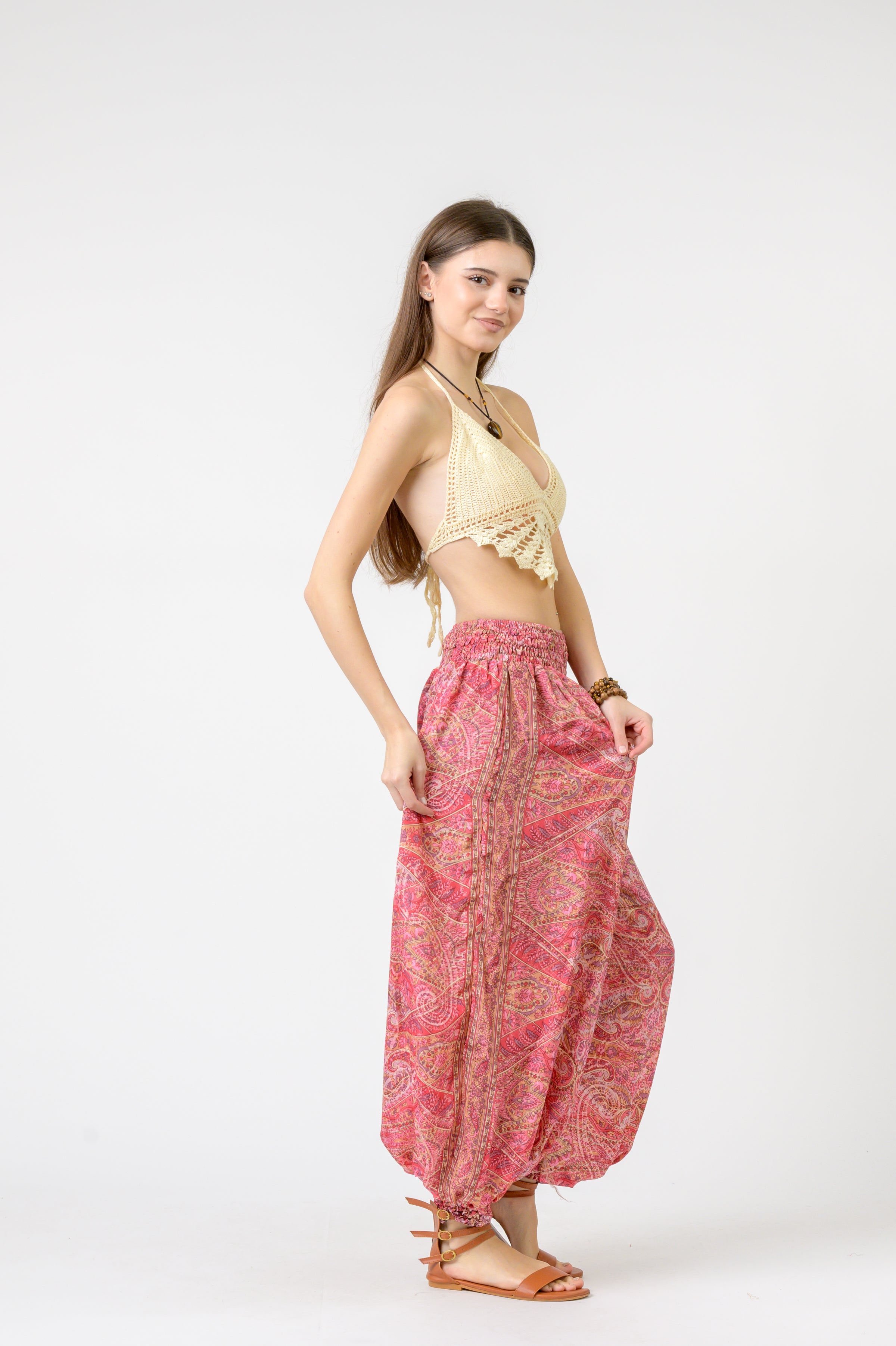 Printed Boho Pants