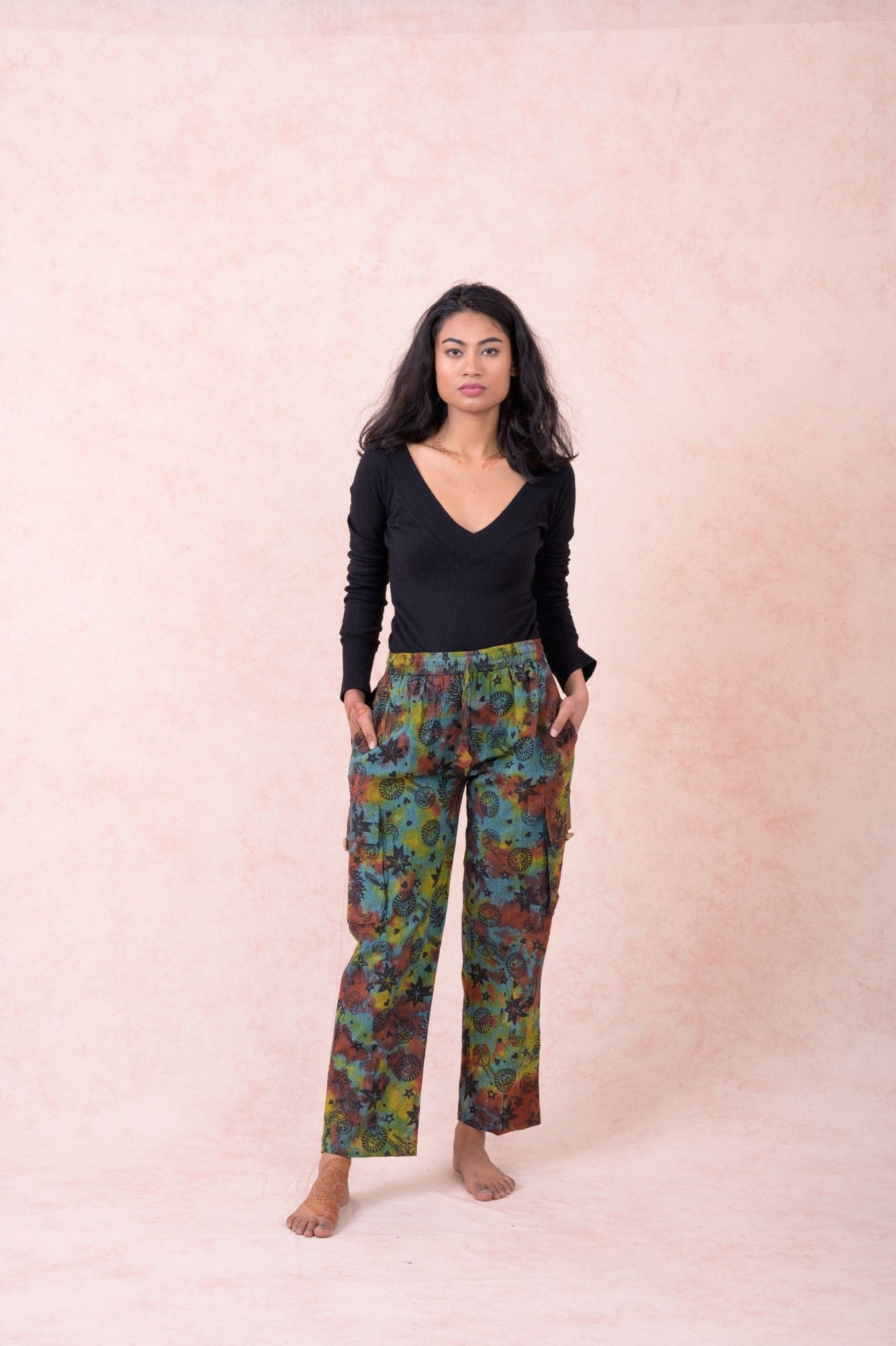 Party-Camo Pants - Grey