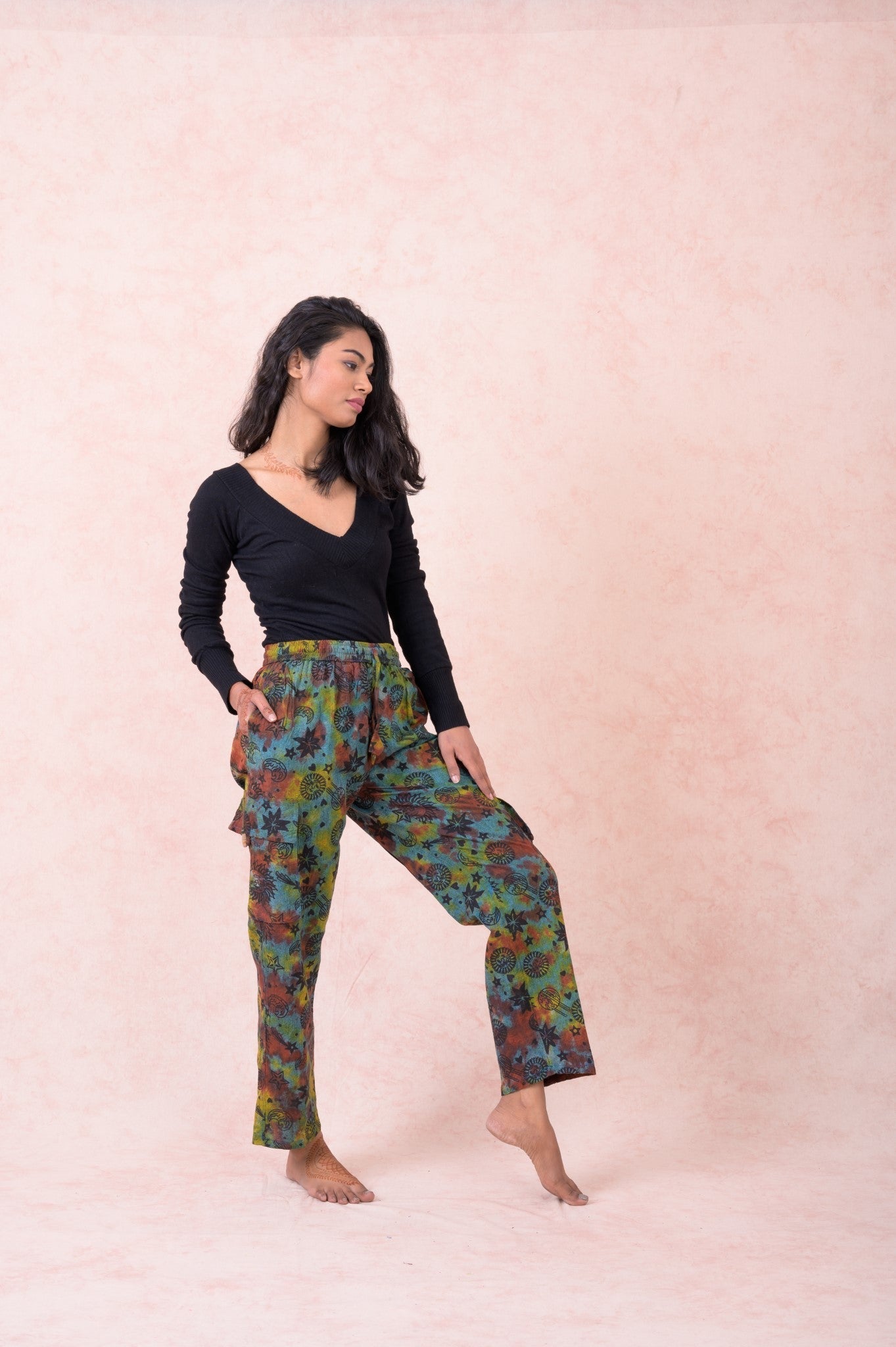 Party-Camo Pants - Grey