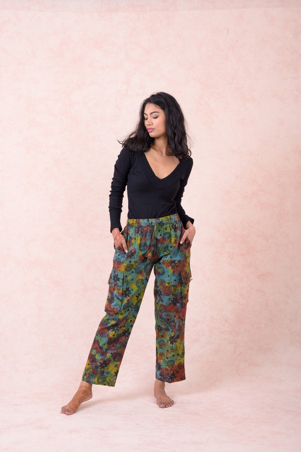 Party-Camo Pants - Grey