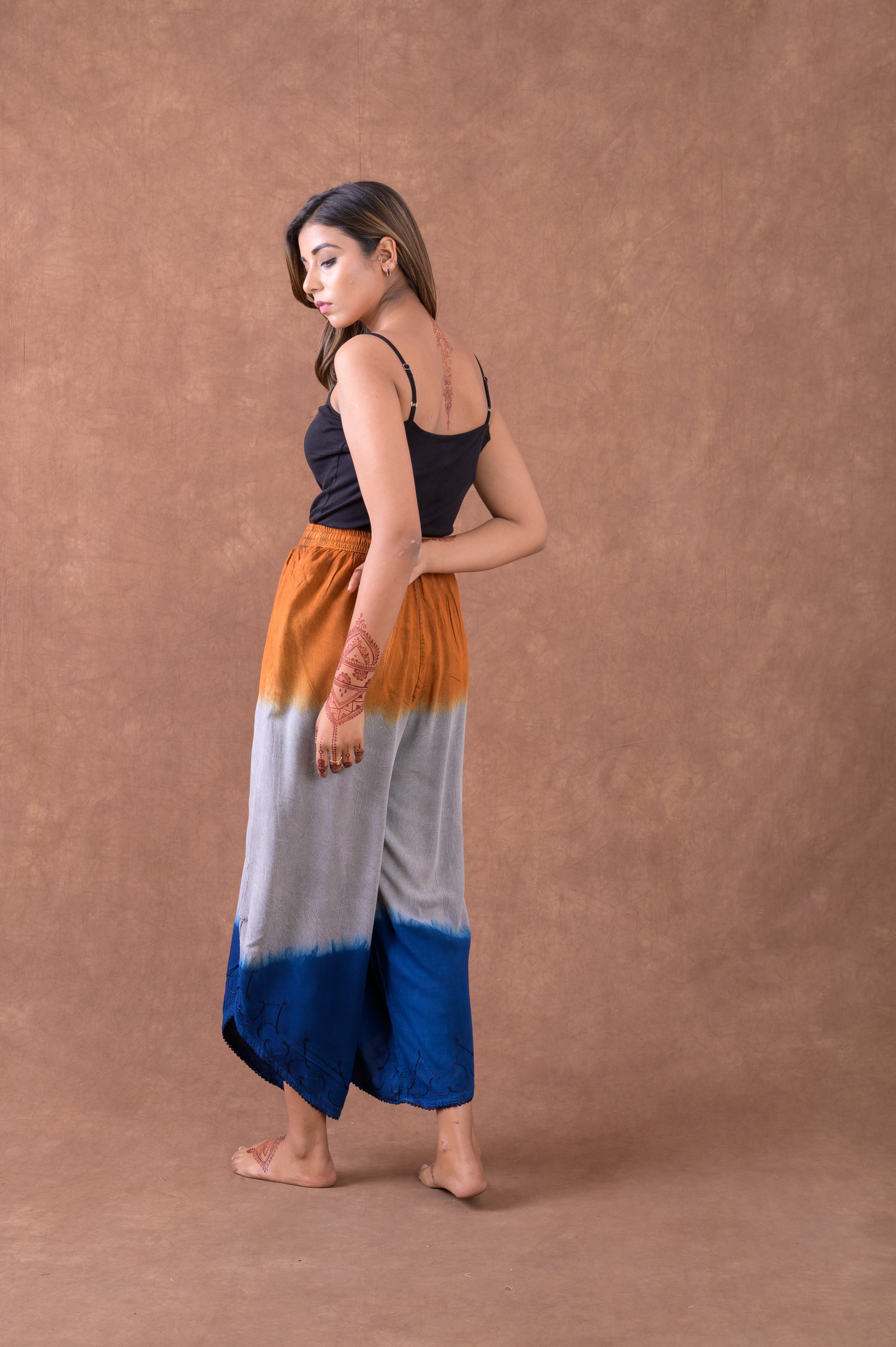 Rhea Pattern Print Pants