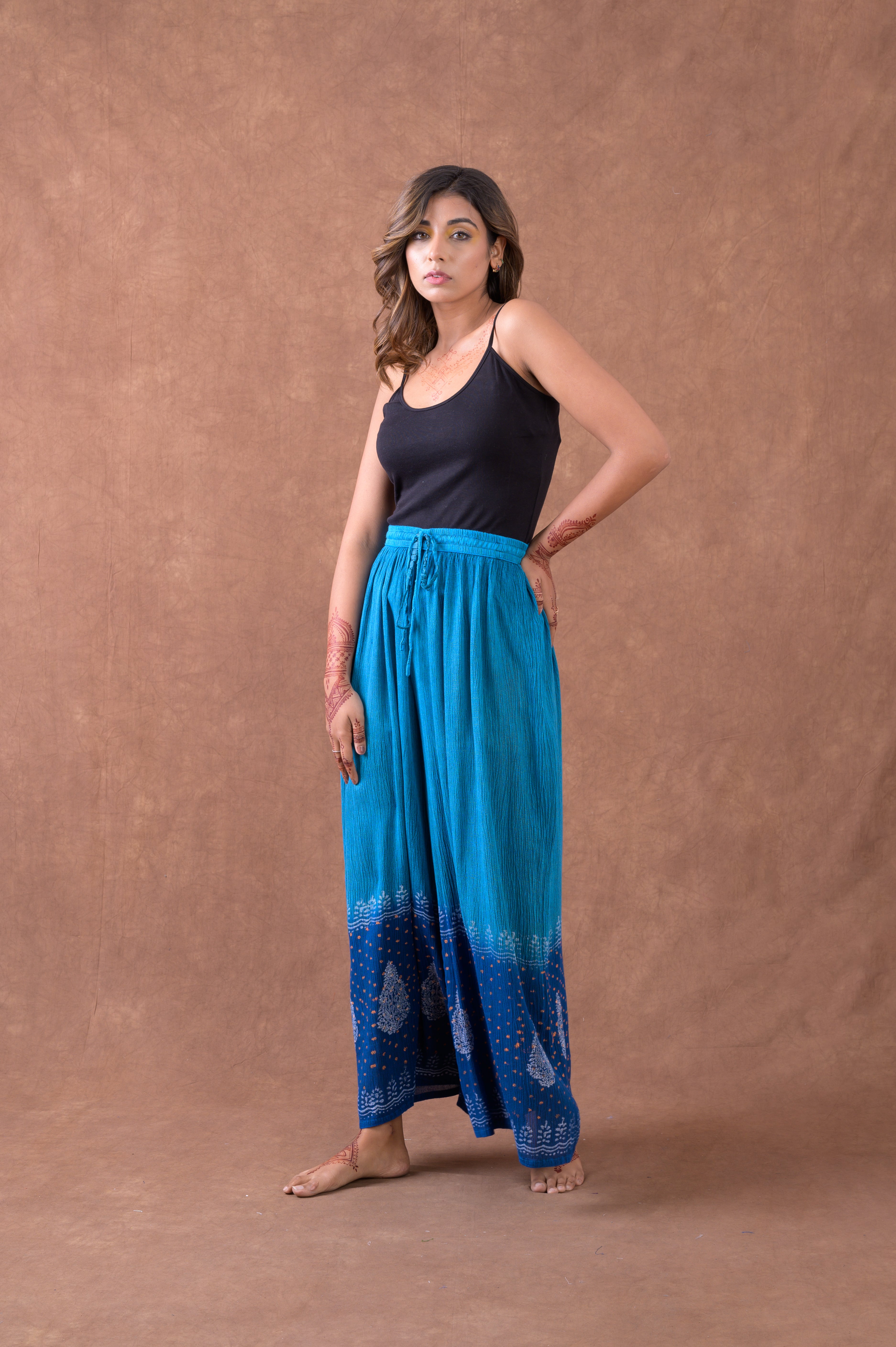 Rhea Pattern Print Pants