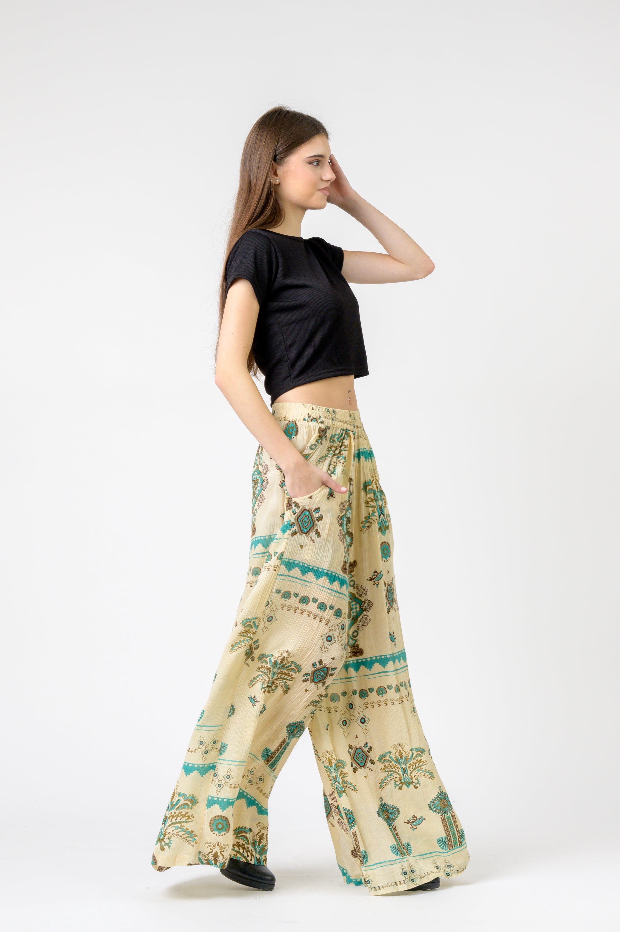 Print Trousers