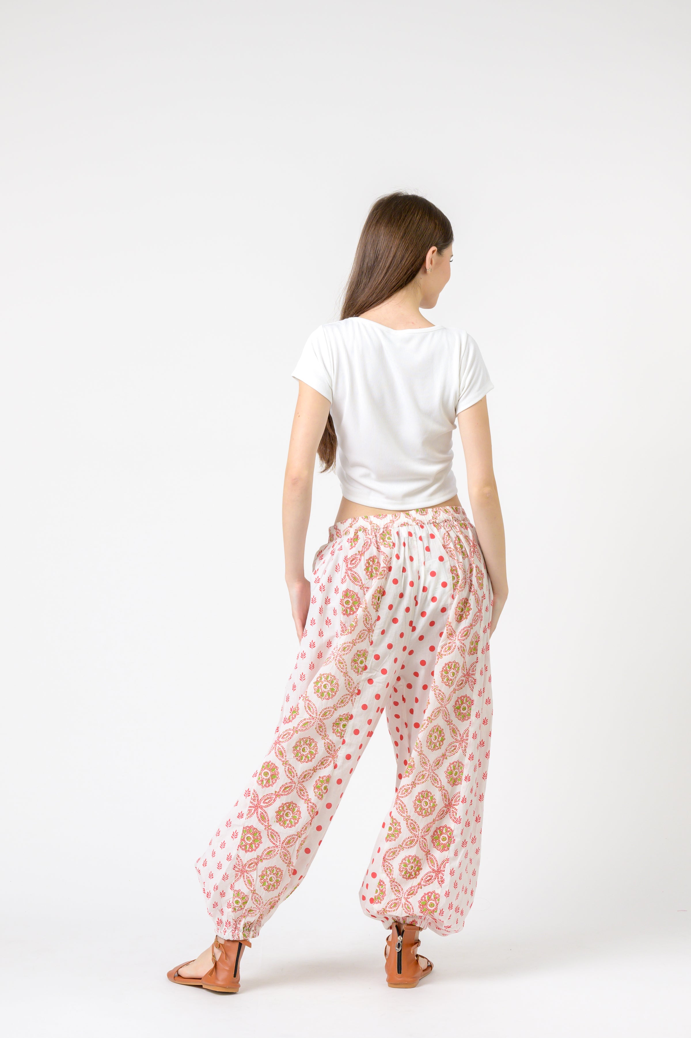 Side Panel Harem Pants