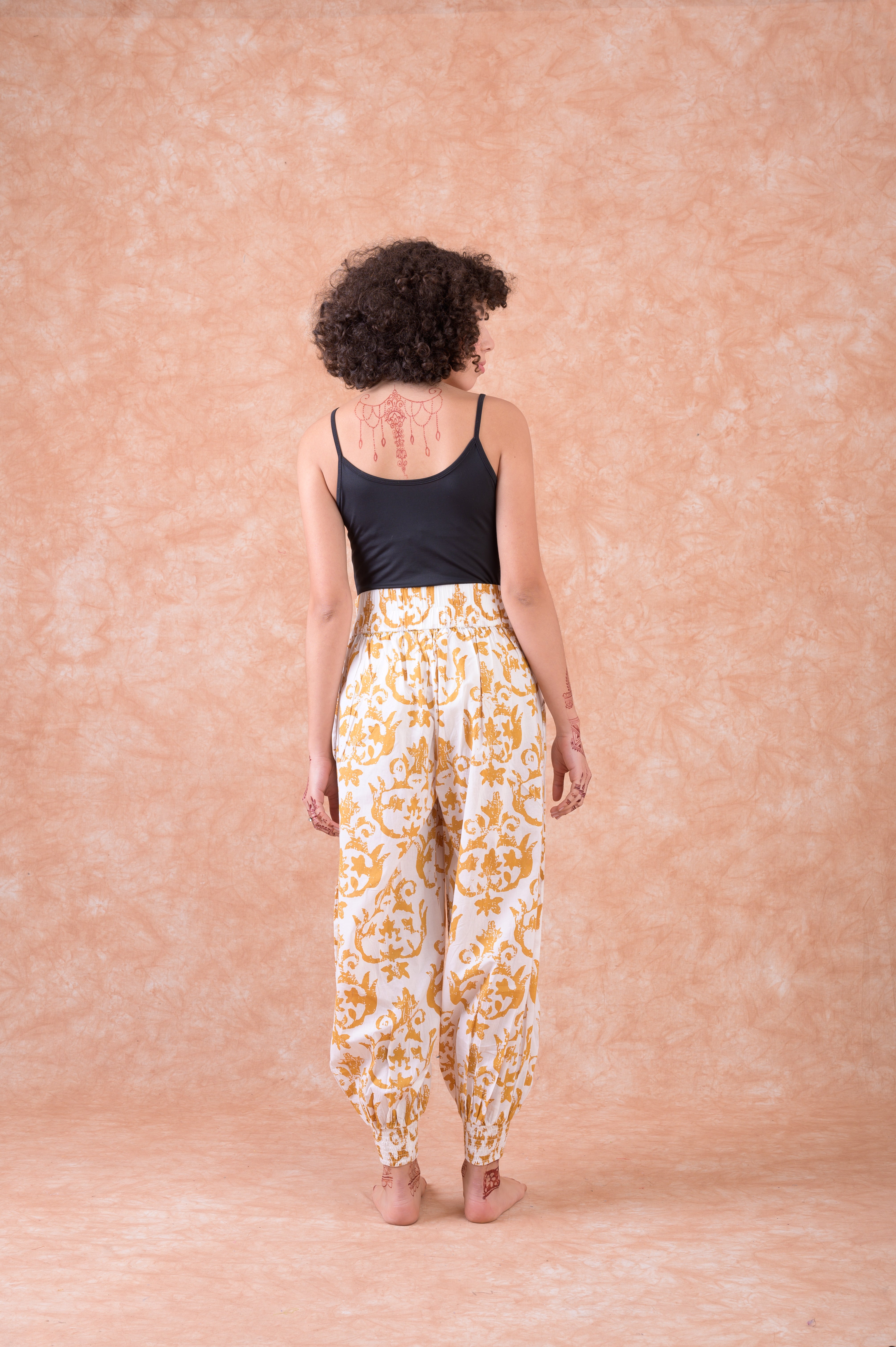 Analina Print Harem Pants