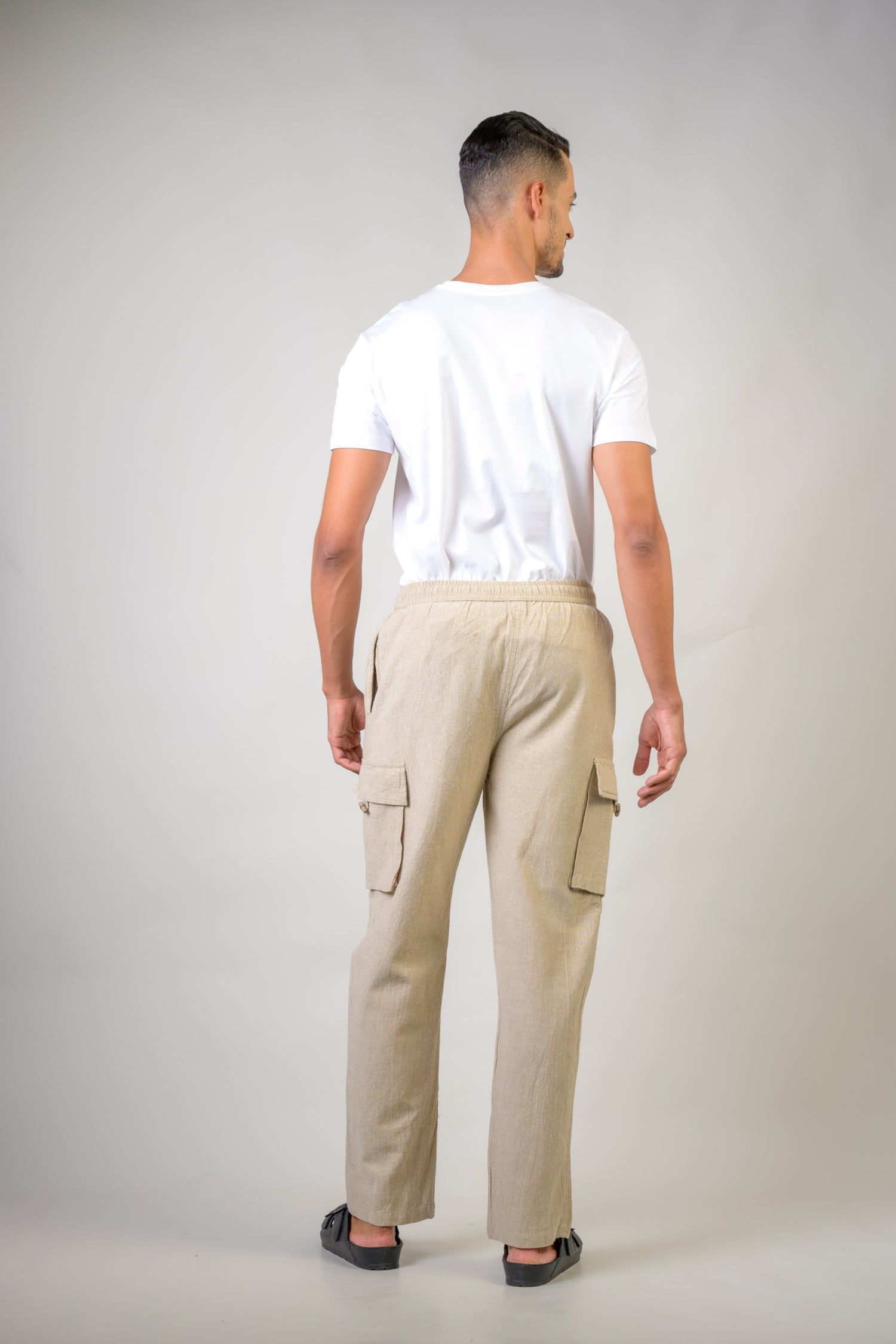 Solid Cargo Trouser - Hemp
