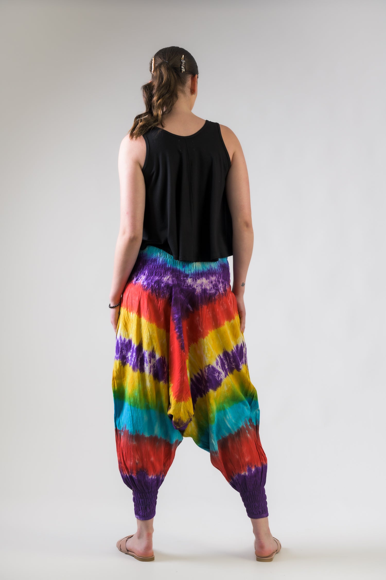 Comfy Harem Pants - Multicolor