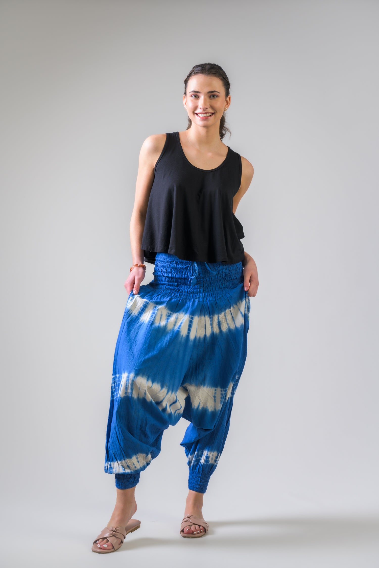 Comfy Harem Pants - Tie-Dye