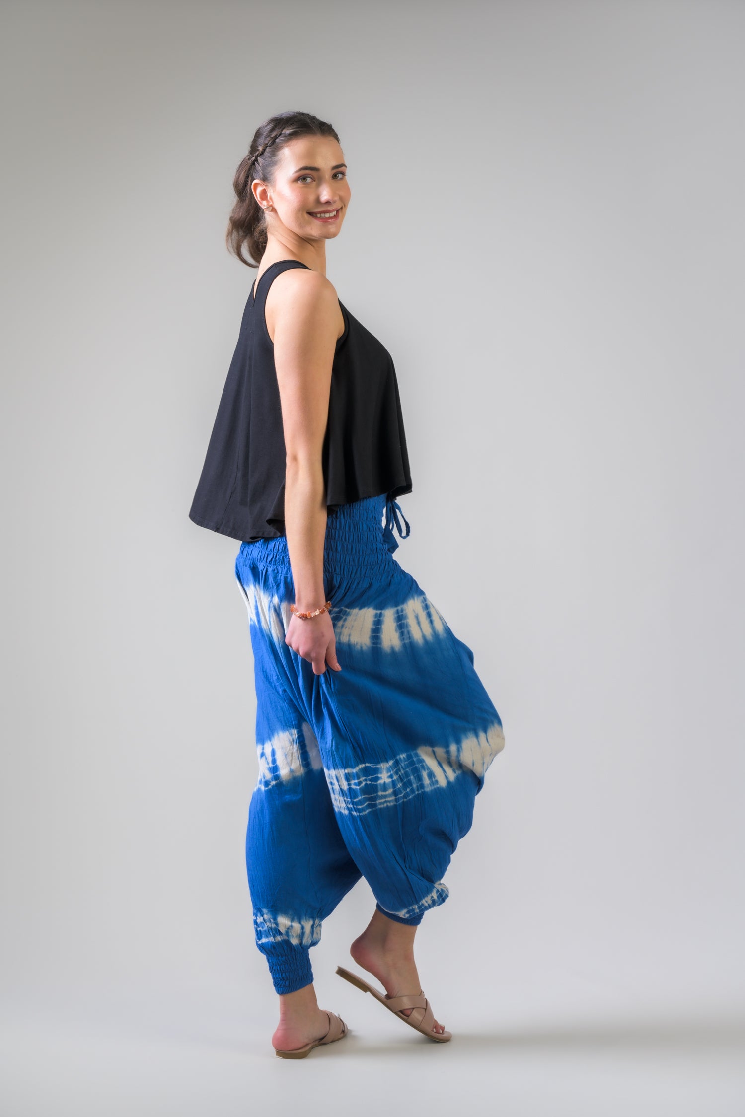 Comfy Harem Pants - Tie-Dye