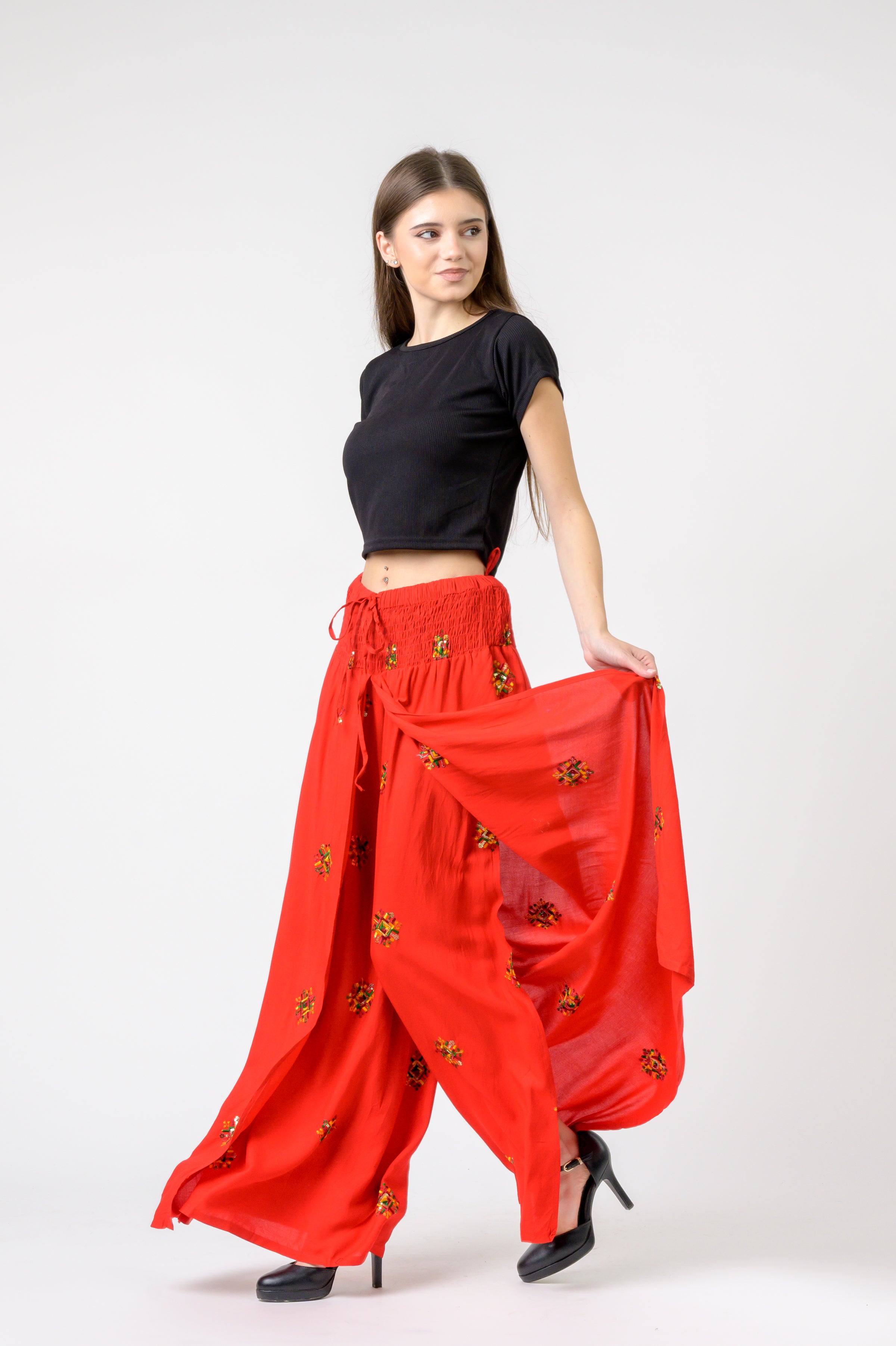 Charlotte Pants - Red