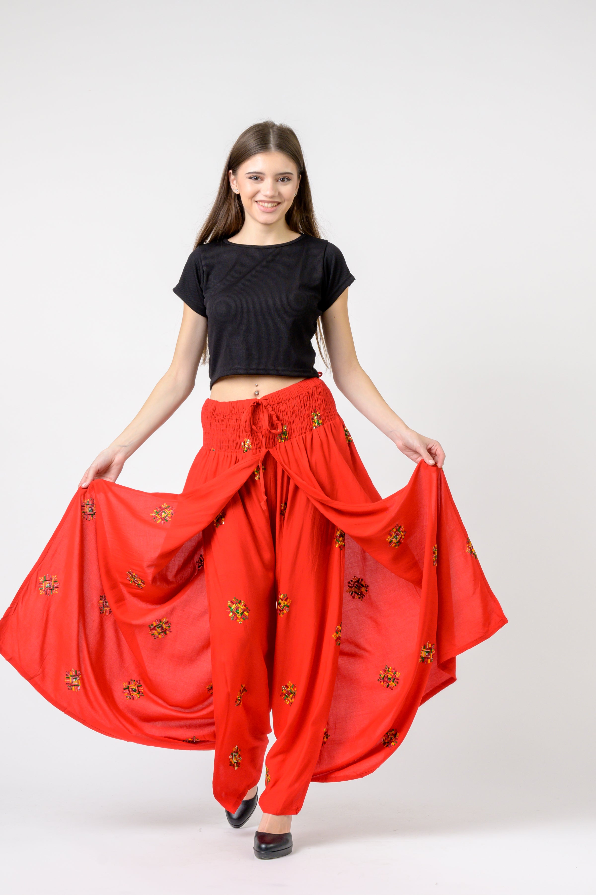 Charlotte Pants - Red