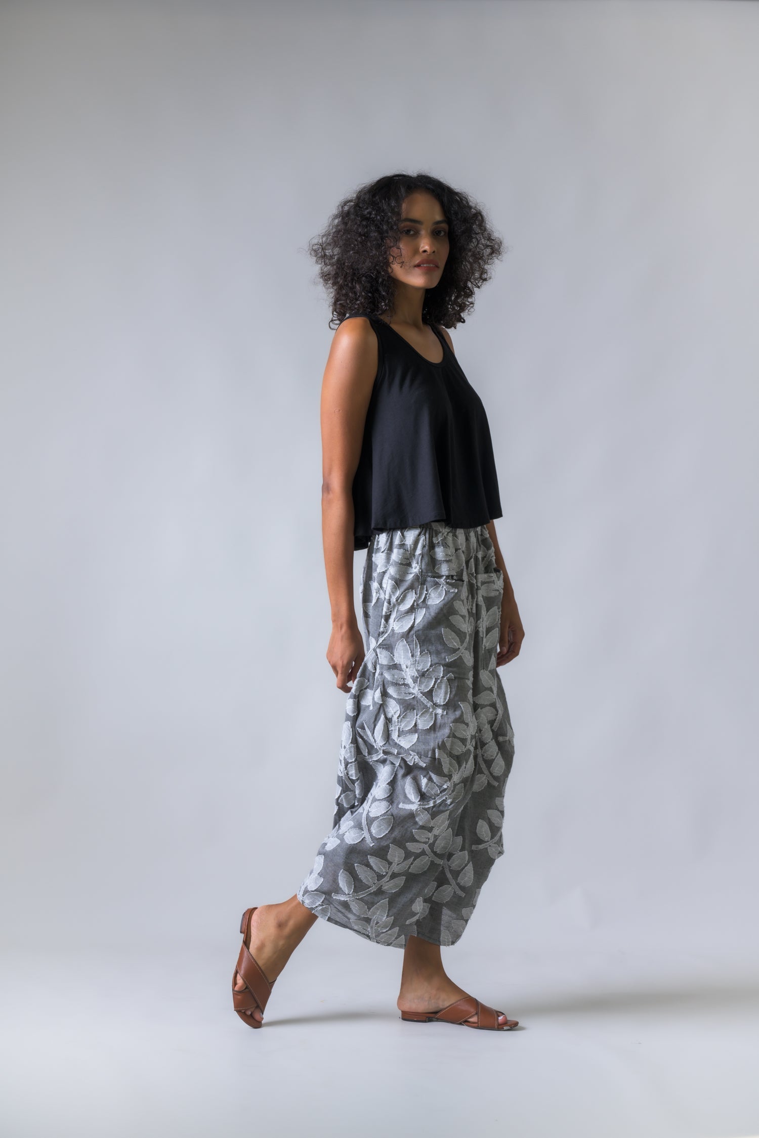 Jacquard Aruba Pants - Grey