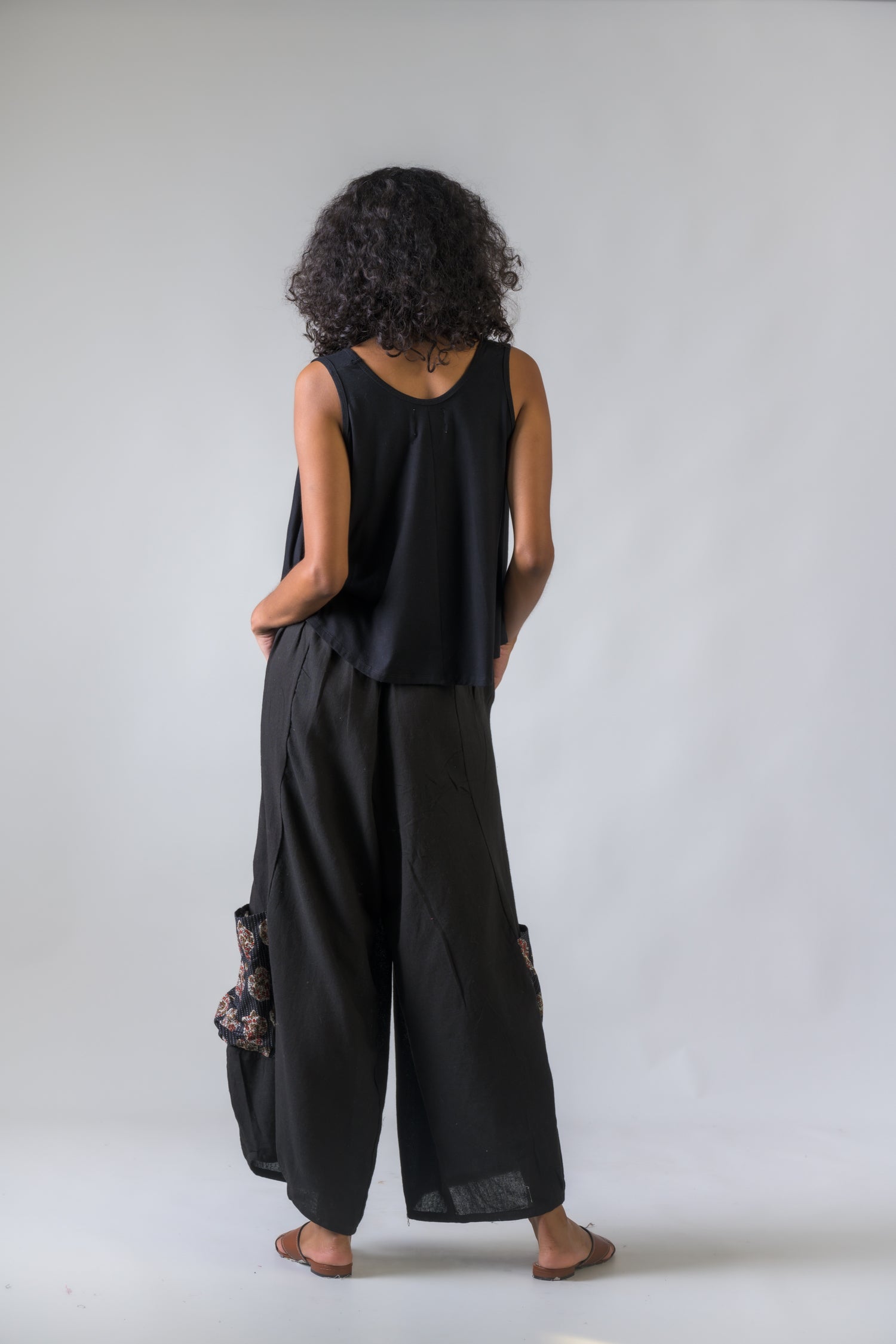 Katha Print Pocket Pants - Assorted