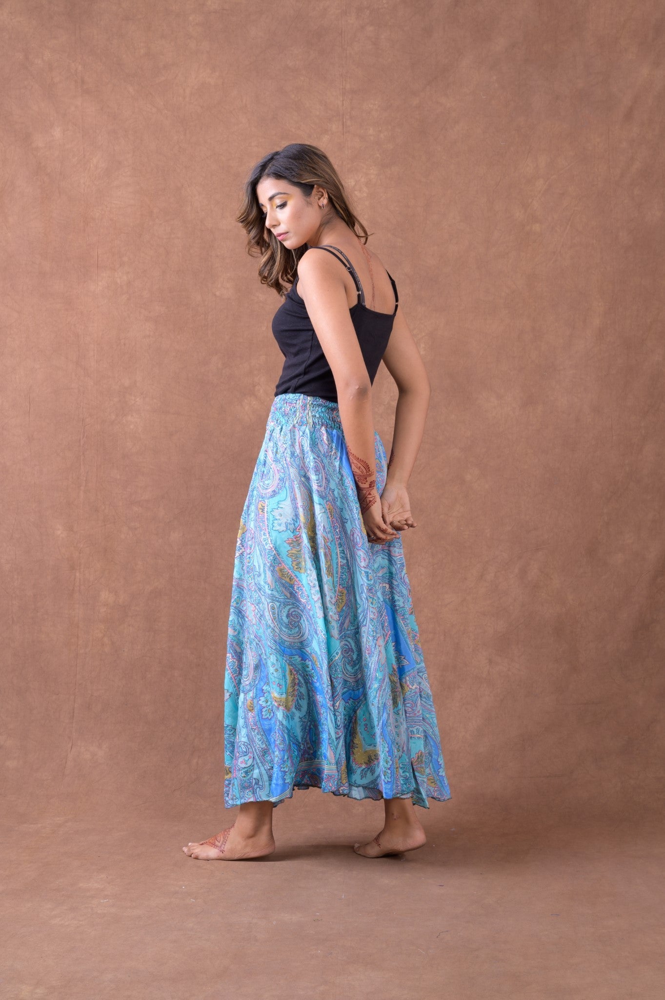 Rhea Printed Wide Leg Pants
