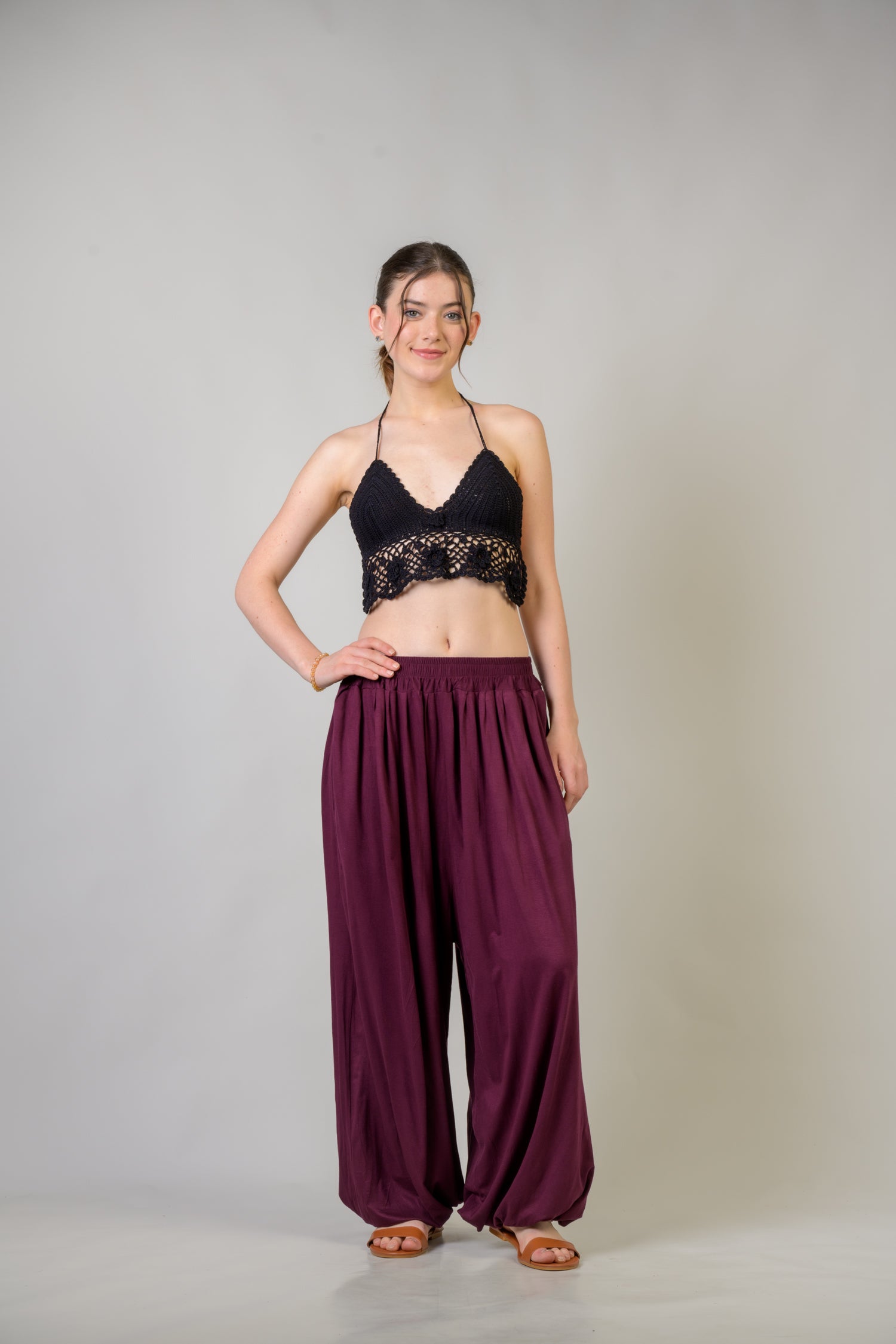 Rhea Lycra Trousers Black / One Size