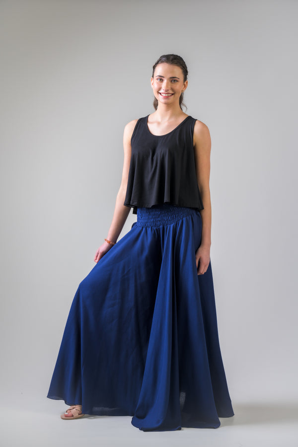 India Town Pants - Navy Blue