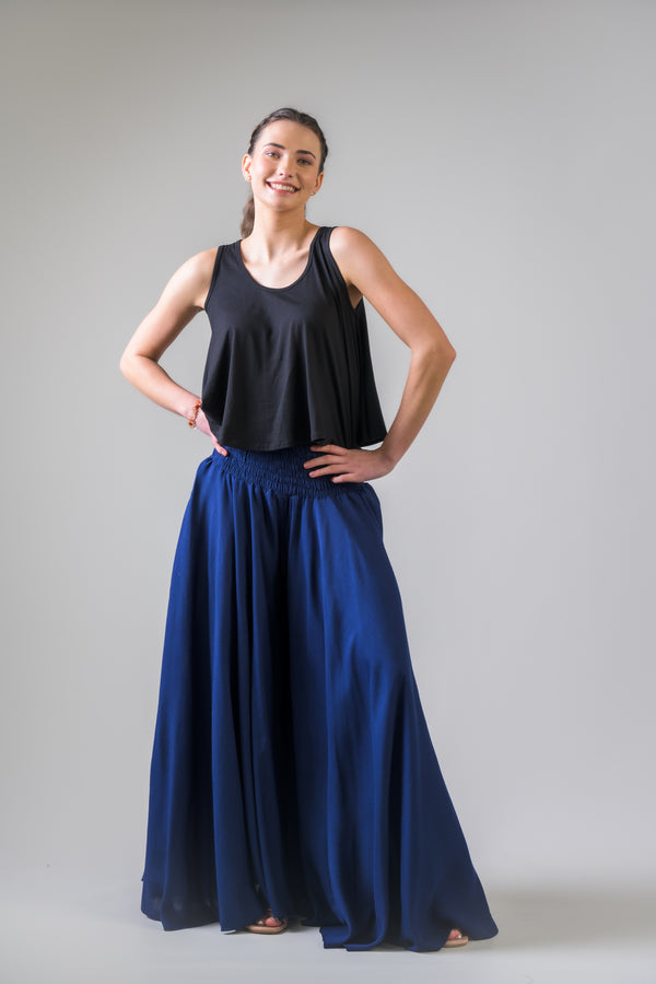 India Town Pants - Navy Blue