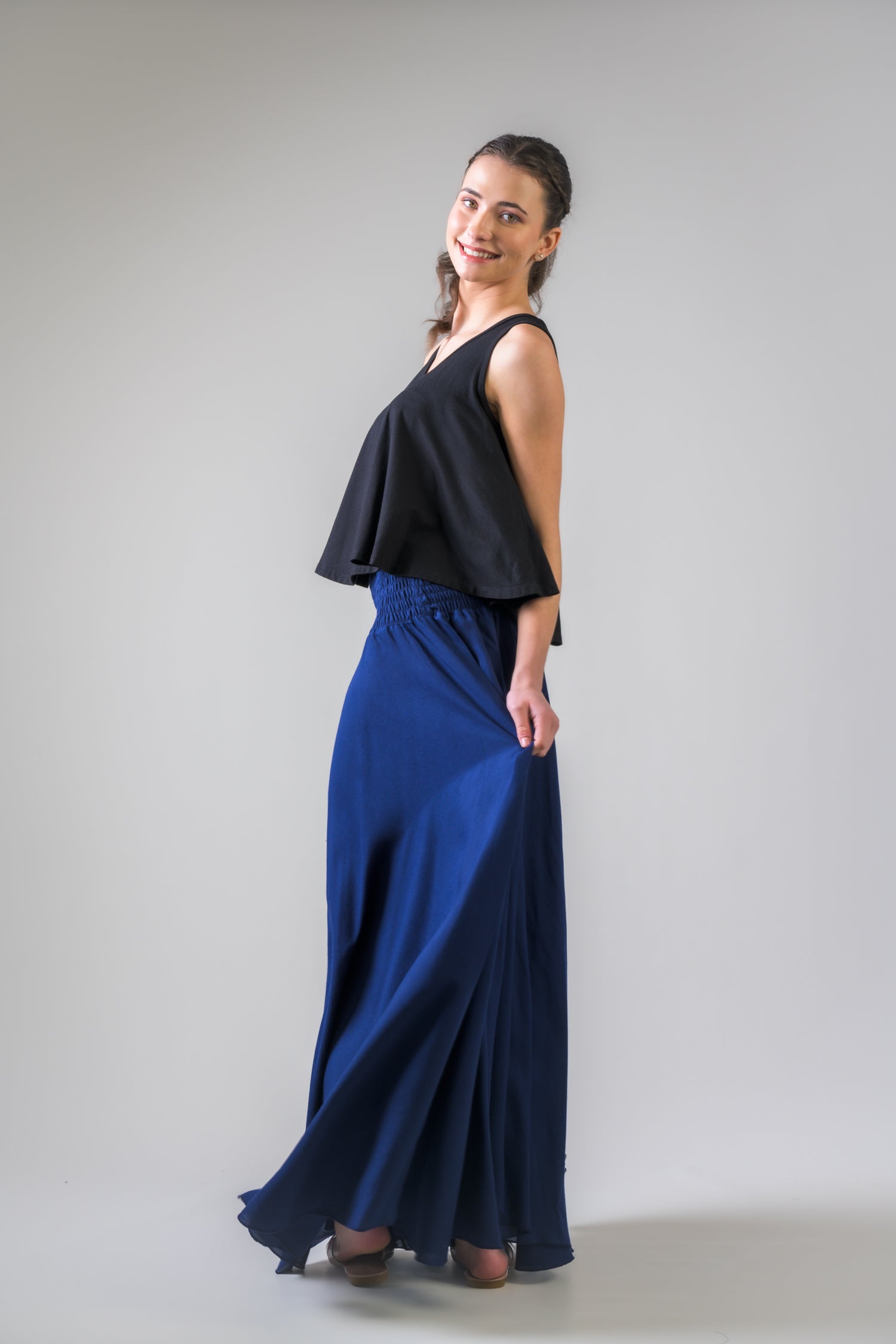 India Town Pants - Navy Blue