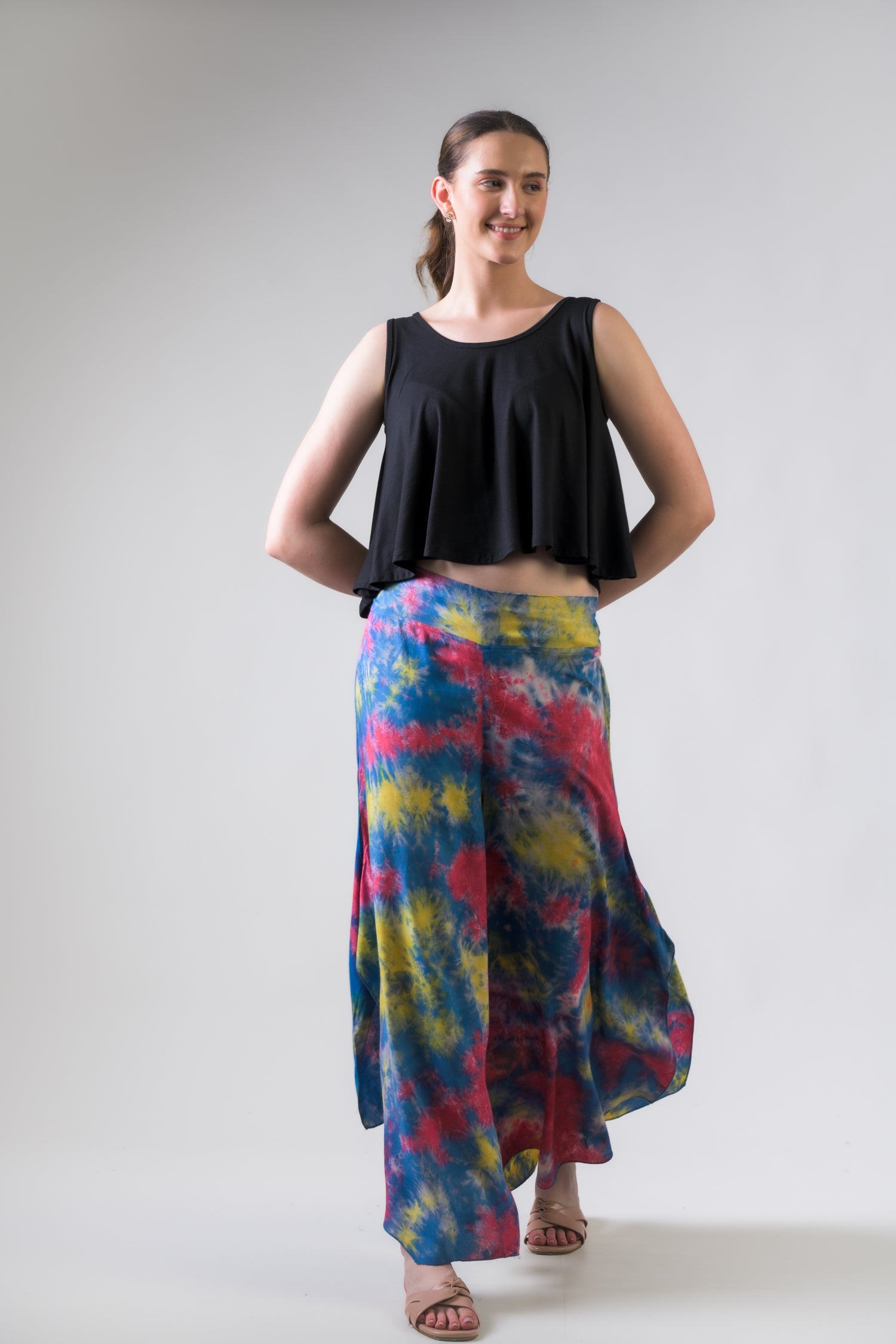 Rhea Jumble Pattern Pants