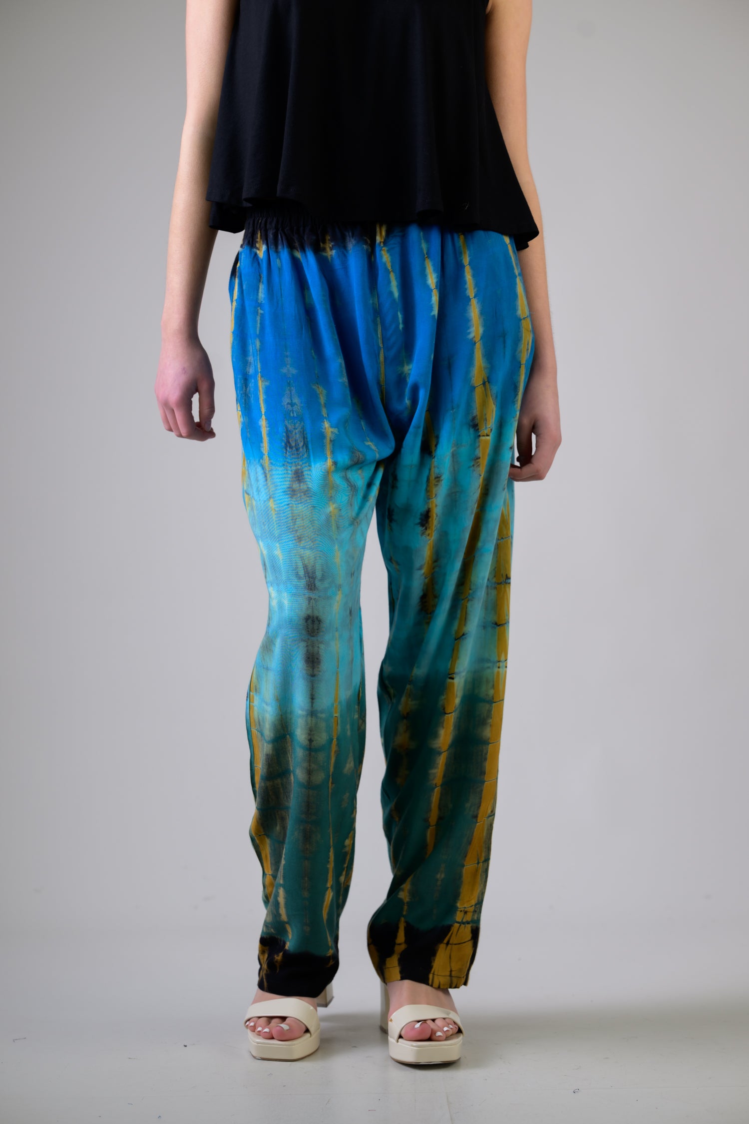 Color Pattern Pants - Assorted