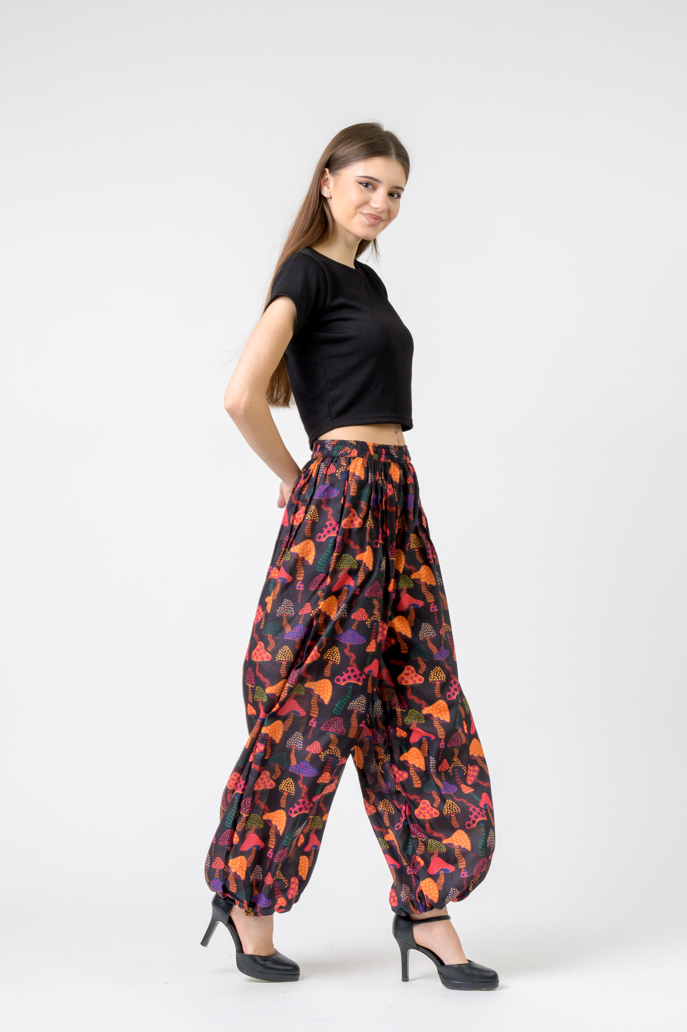 Festive Mushroom Pants - Assorted