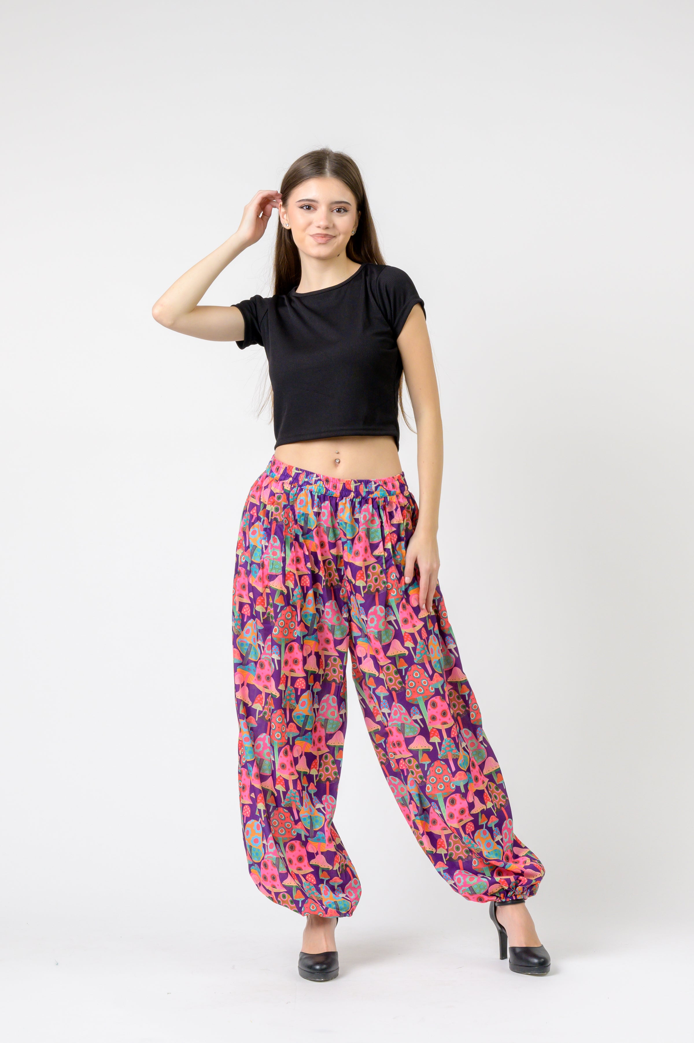 Festive Mushroom Pants - Assorted