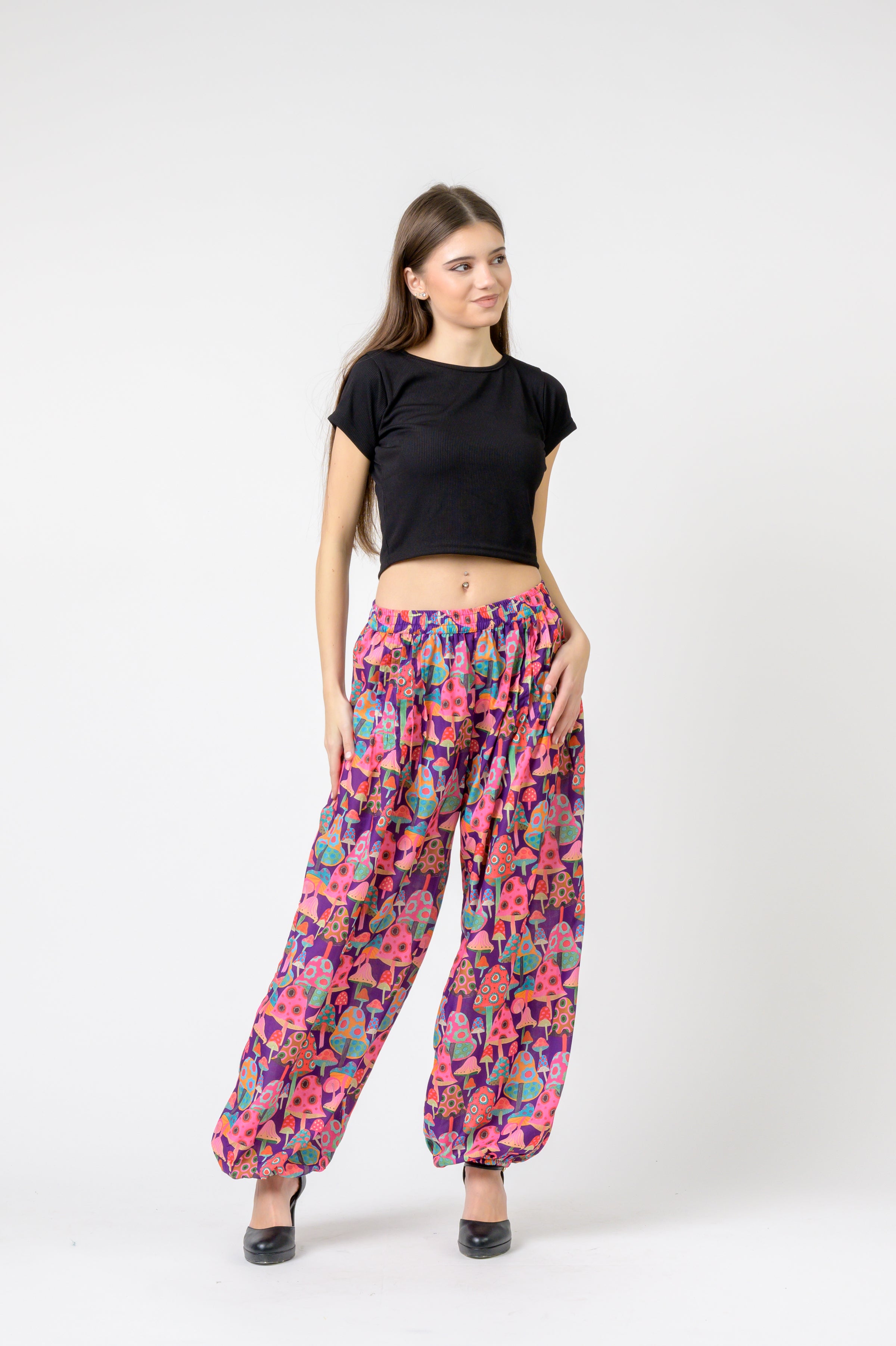 Festive Mushroom Pants - Assorted