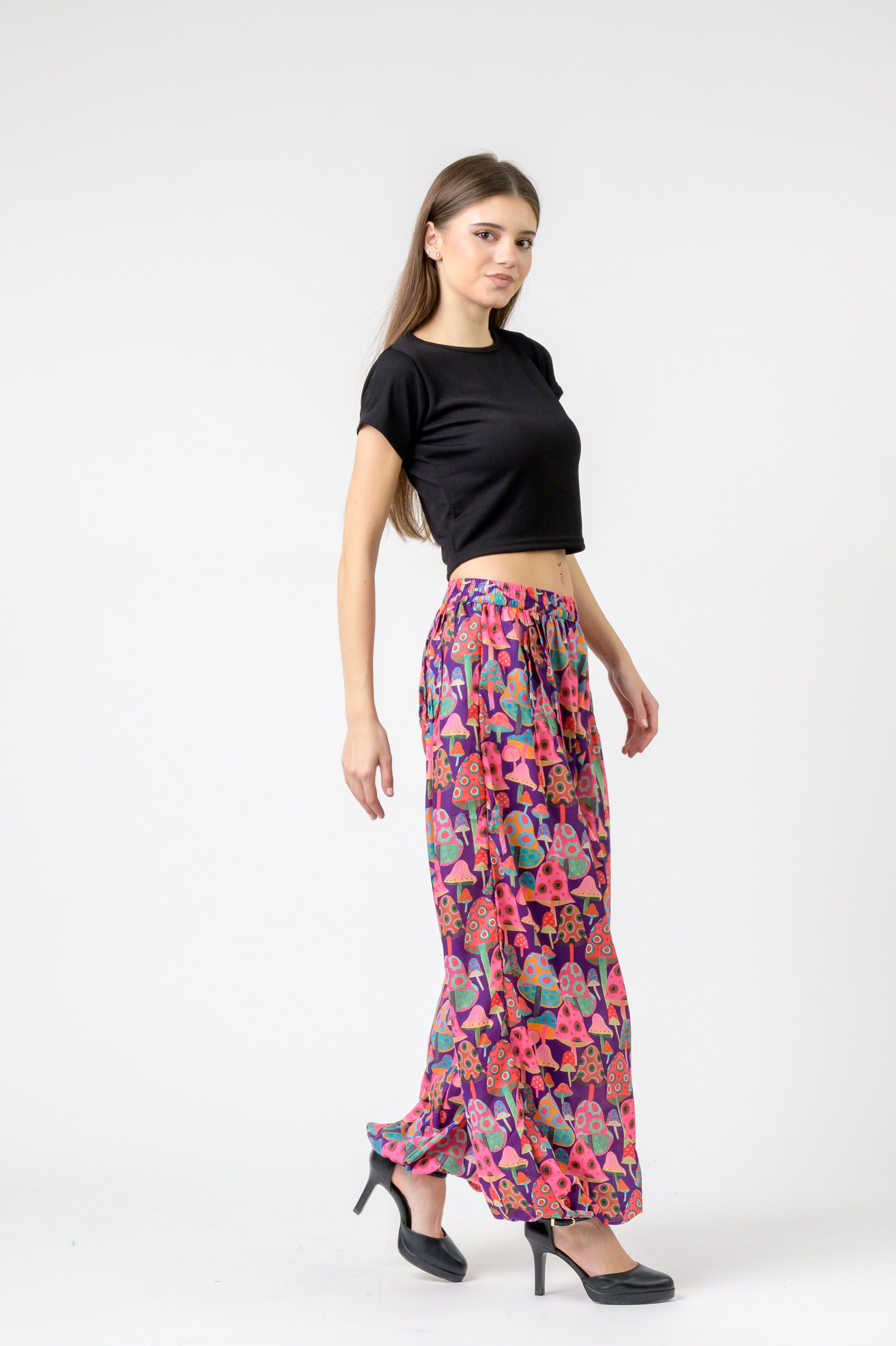 Festive Mushroom Pants - Assorted