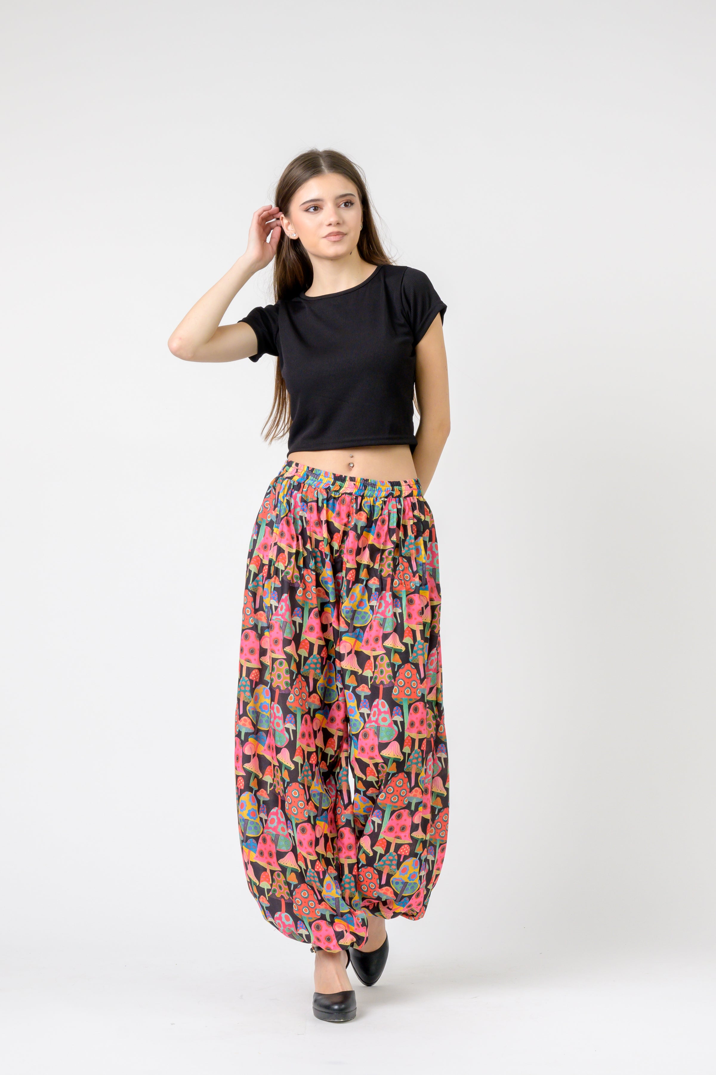 Festive Mushroom Pants - Assorted