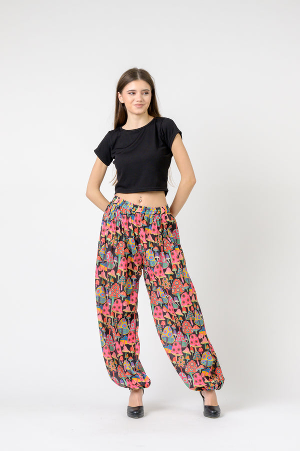 Festive Mushroom Pants - Assorted