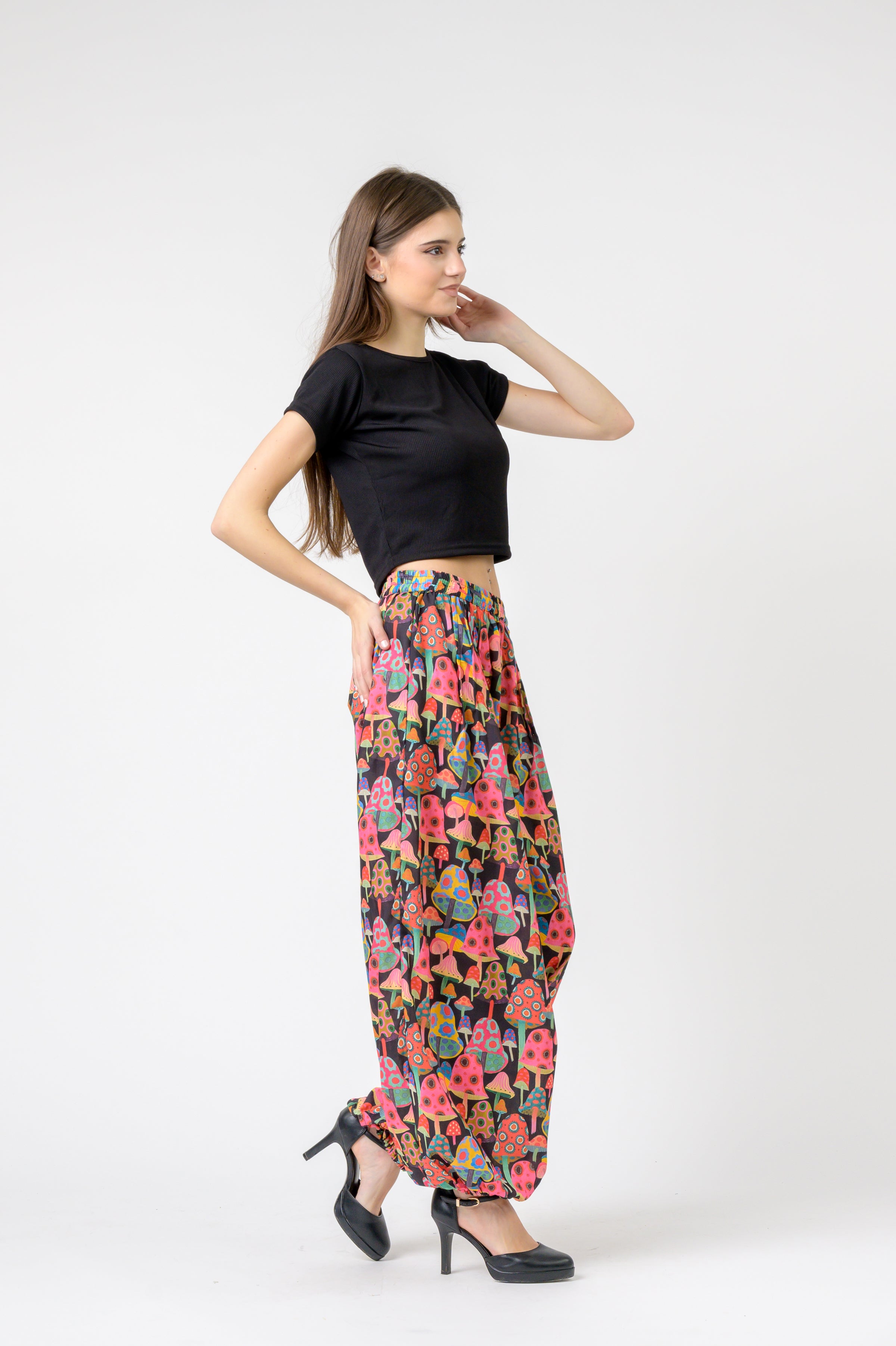 Festive Mushroom Pants - Assorted