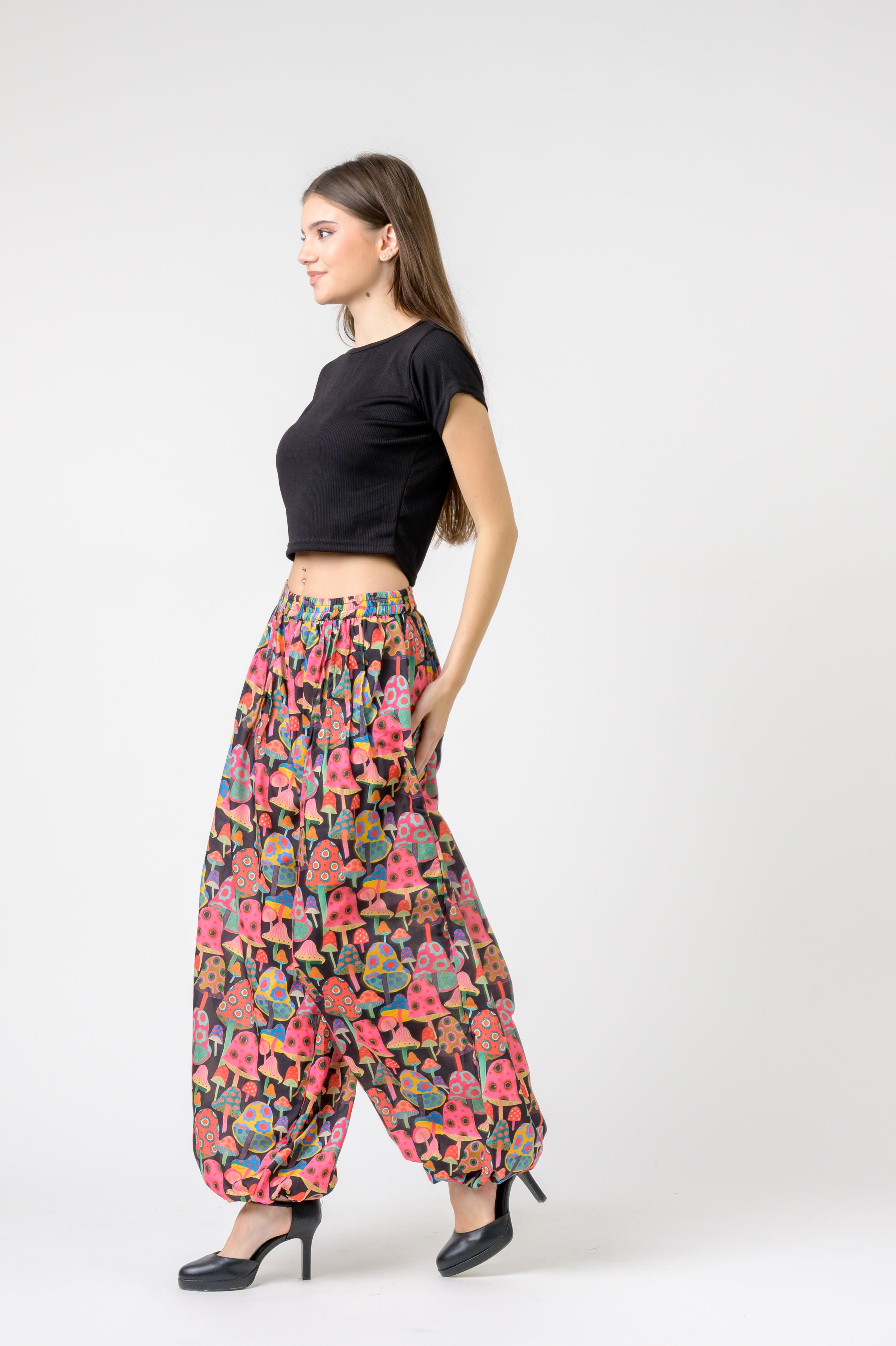 Festive Mushroom Pants - Assorted