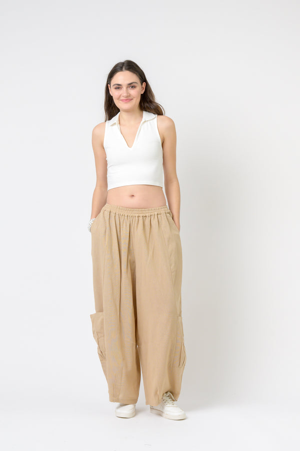 Ava Pants - Beige