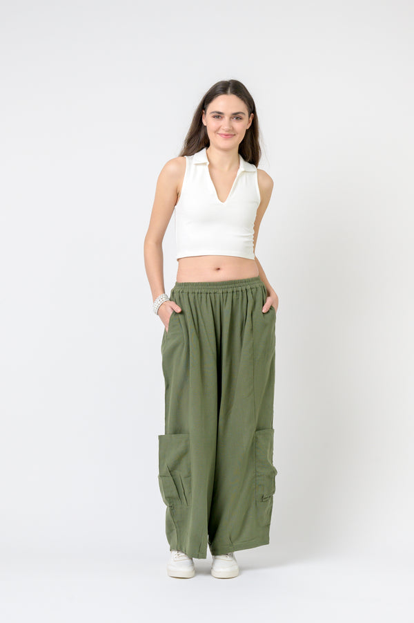 Ava Pants - Olive
